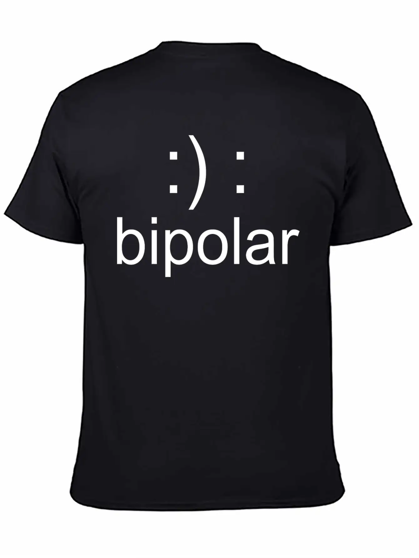 Bipolar - Not Crazy Just Bipolar Lightweight Cotton T-Shirt – Daily Comfort Graphic Shirt