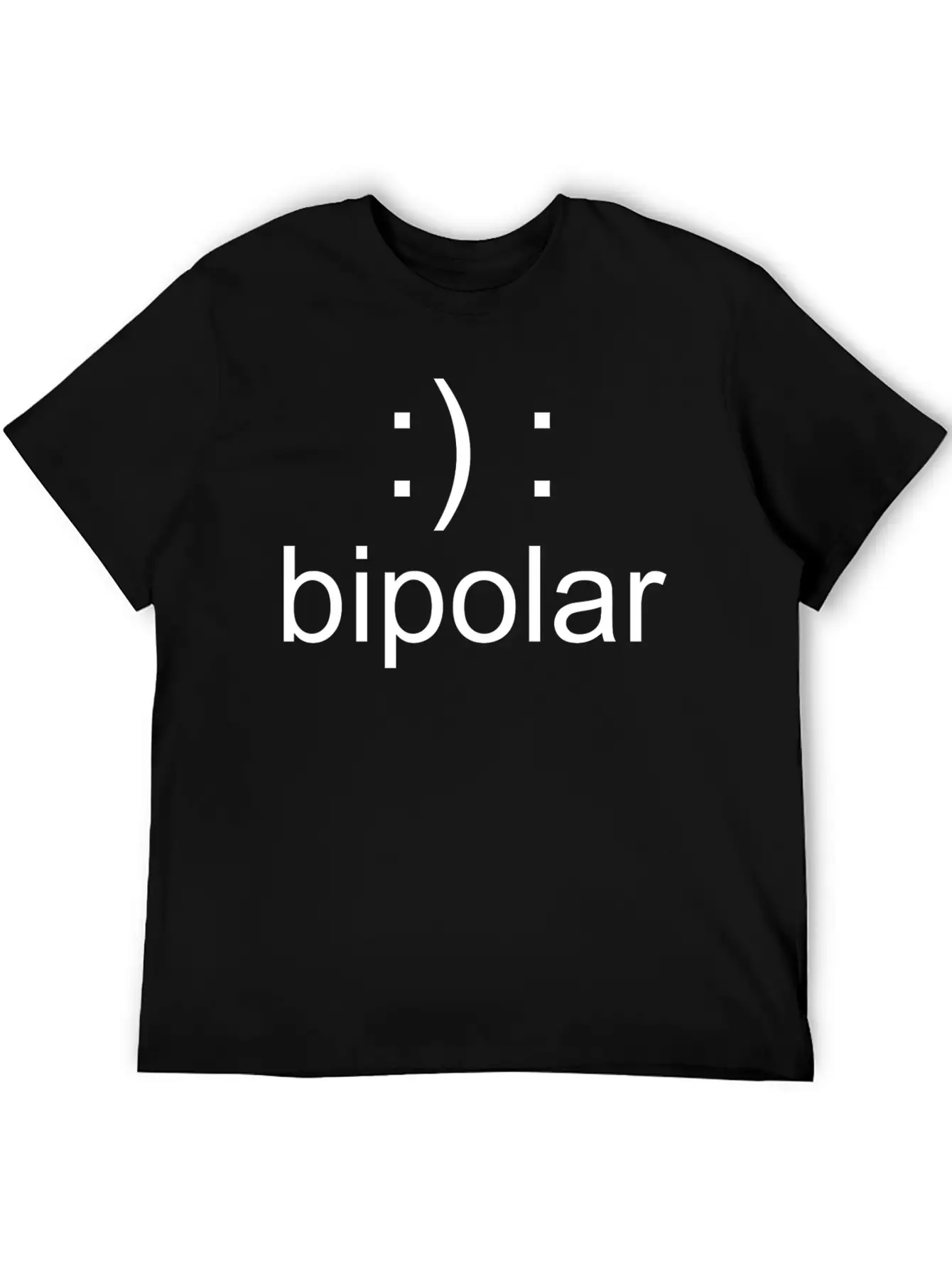 Bipolar - Not Crazy Just Bipolar Lightweight Cotton T-Shirt – Daily Comfort Graphic Shirt
