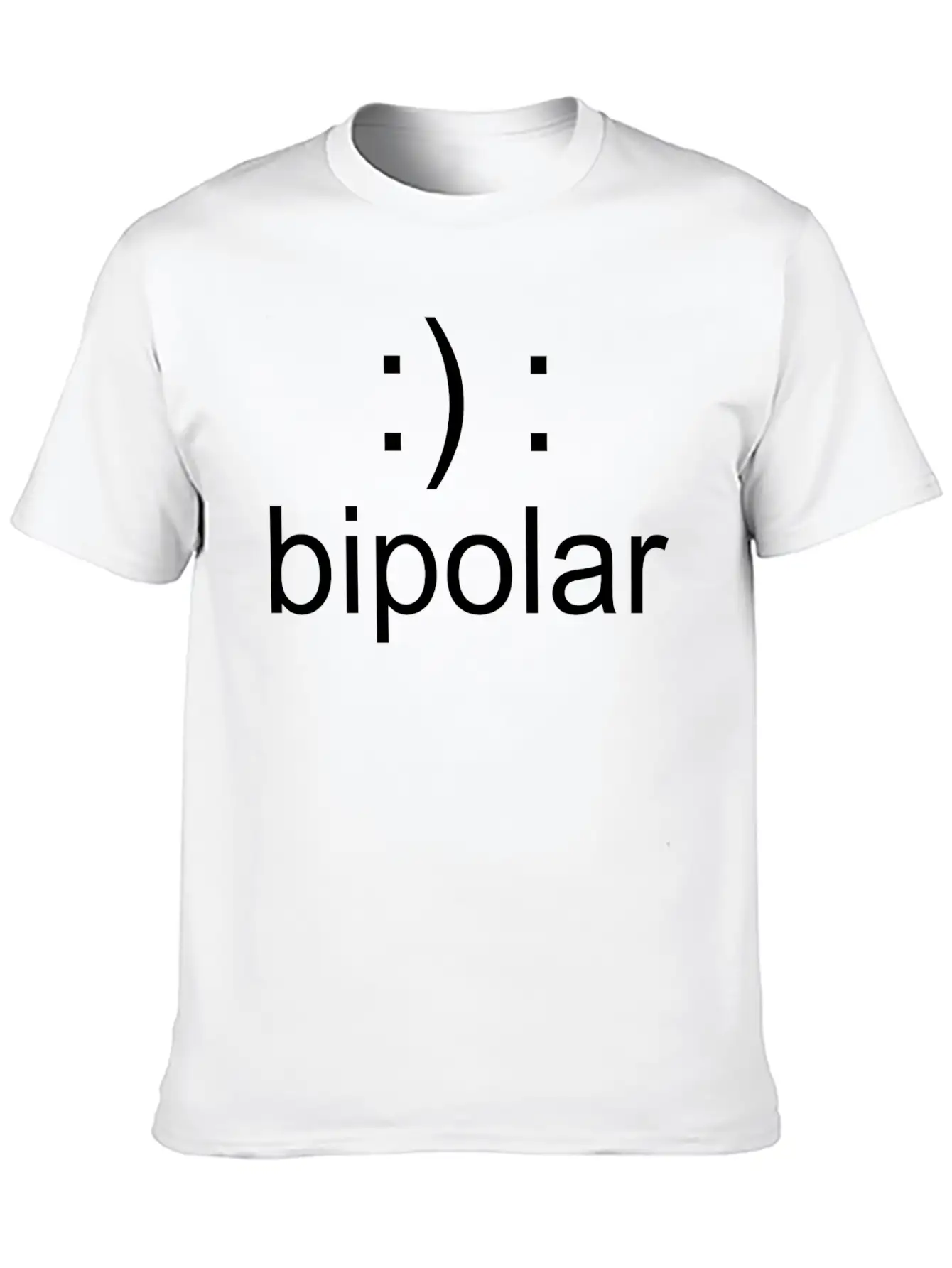 Bipolar - Not Crazy Just Bipolar Lightweight Cotton T-Shirt – Daily Comfort Graphic Shirt