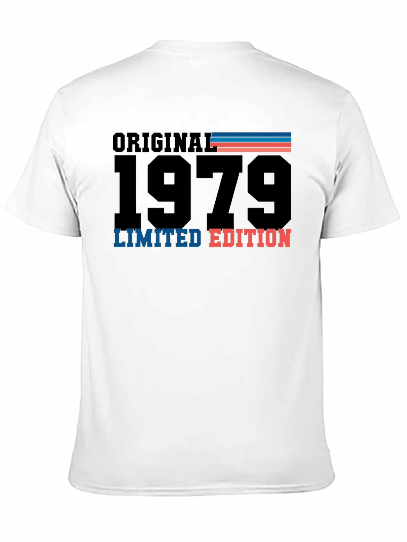 Birthday 1979 Gift Lightweight Cotton T-Shirt – Daily Comfort Graphic Shirt