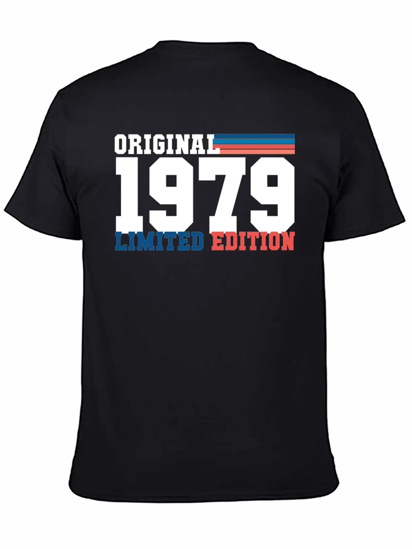 Birthday 1979 Gift Lightweight Cotton T-Shirt – Daily Comfort Graphic Shirt