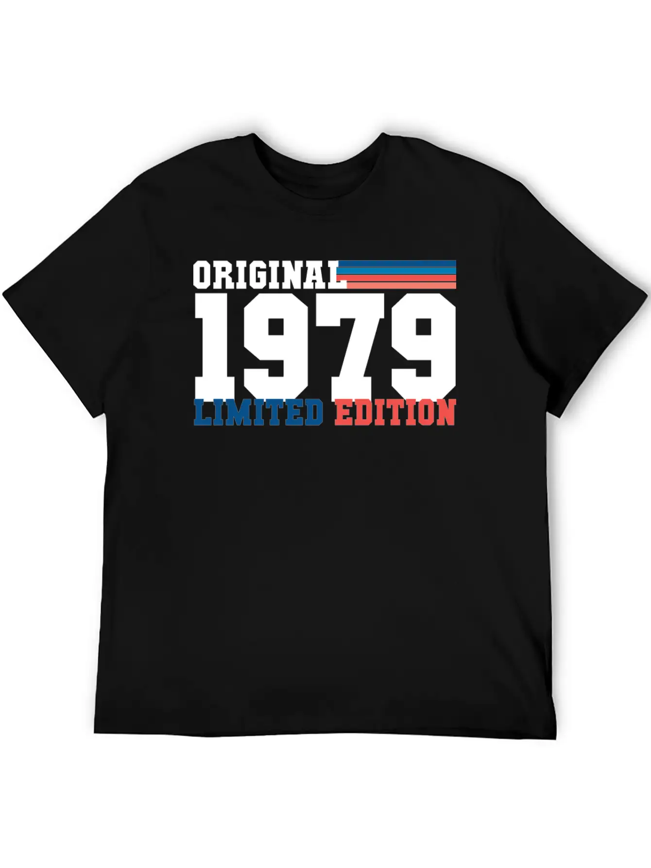 Birthday 1979 Gift Lightweight Cotton T-Shirt – Daily Comfort Graphic Shirt