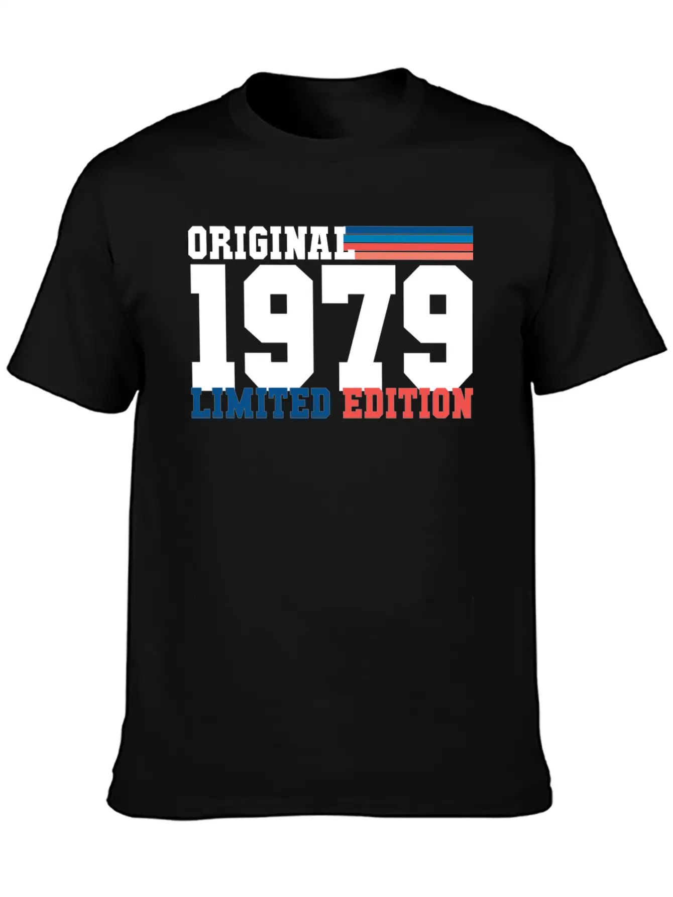 Birthday 1979 Gift Lightweight Cotton T-Shirt – Daily Comfort Graphic Shirt