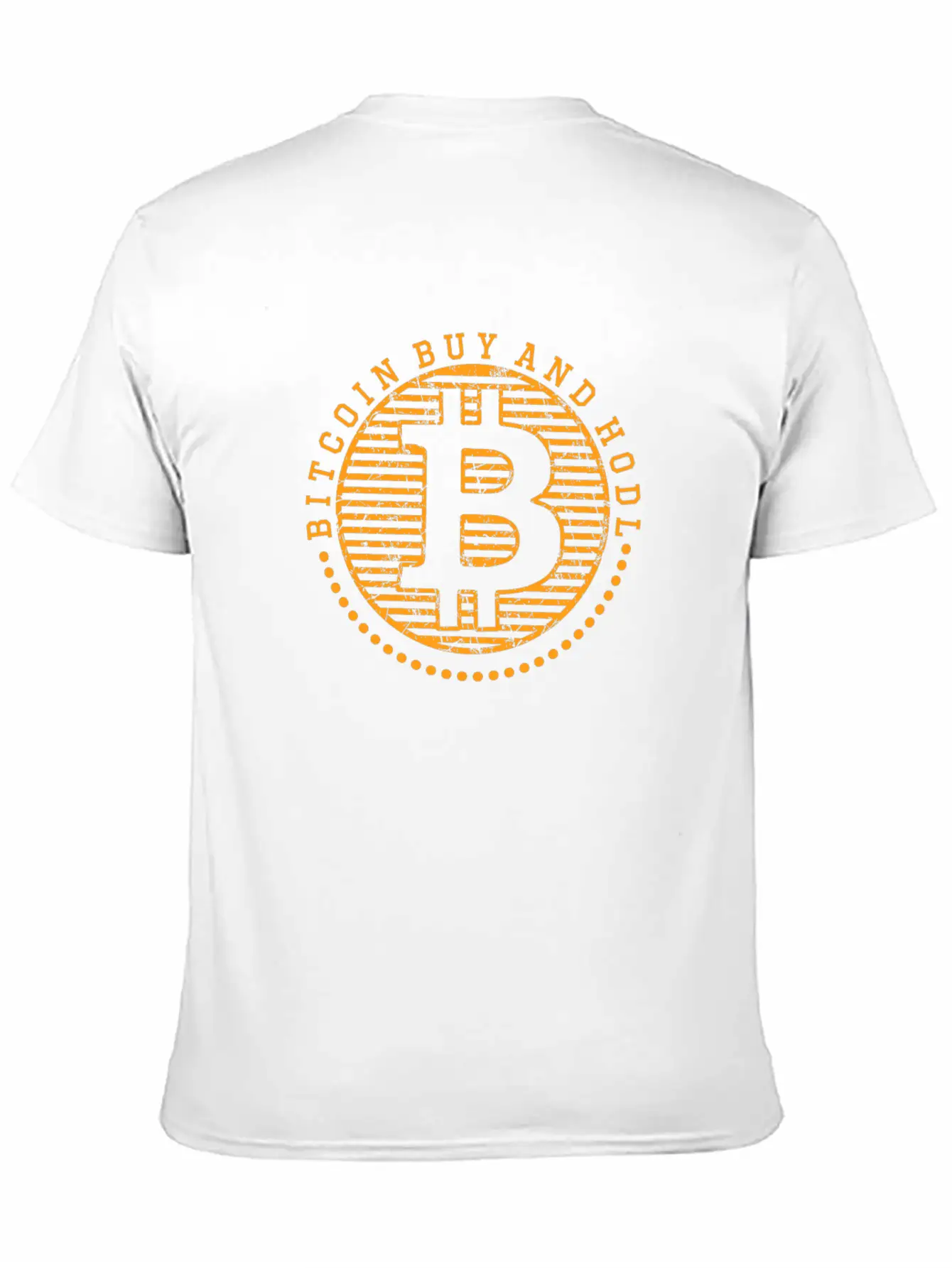 BITCOIN Buy And Hodl Lightweight Cotton T-Shirt – Daily Comfort Graphic Shirt