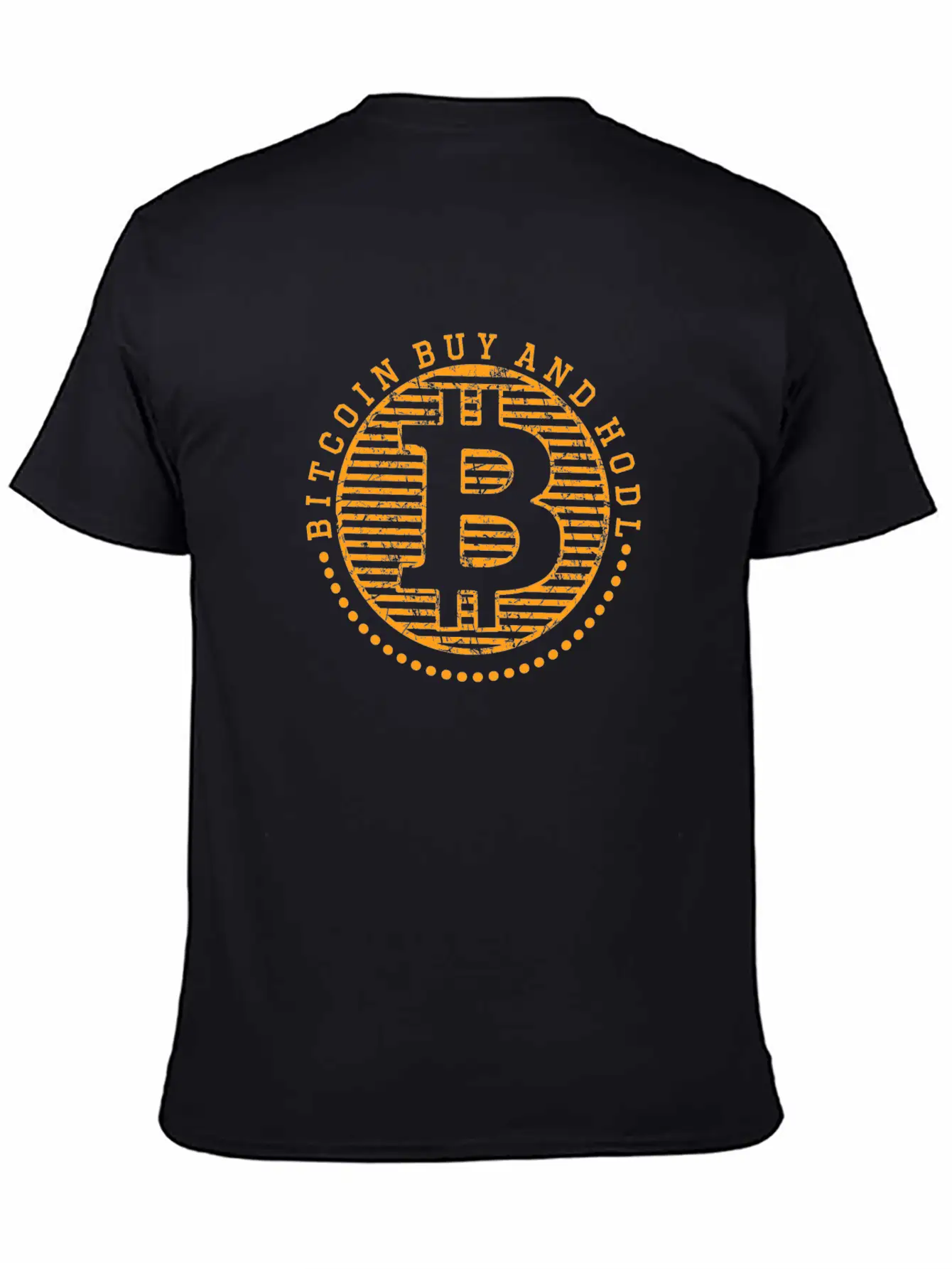 BITCOIN Buy And Hodl Lightweight Cotton T-Shirt – Daily Comfort Graphic Shirt