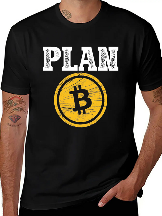 Bitcoin Crypto Blockchain Cryptocurrency BTC Lover Lightweight Cotton T-Shirt – Daily Comfort Graphic Shirt