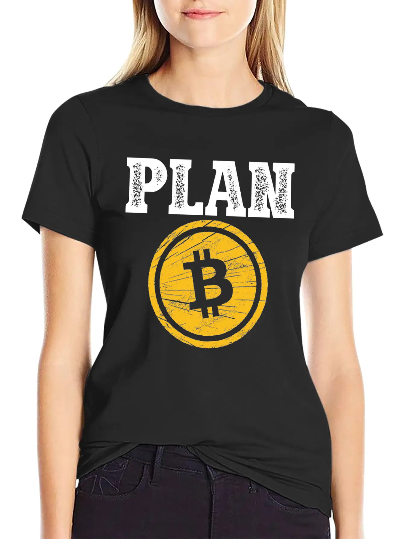 Bitcoin Crypto Blockchain Cryptocurrency BTC Lover Lightweight Cotton T-Shirt – Daily Comfort Graphic Shirt
