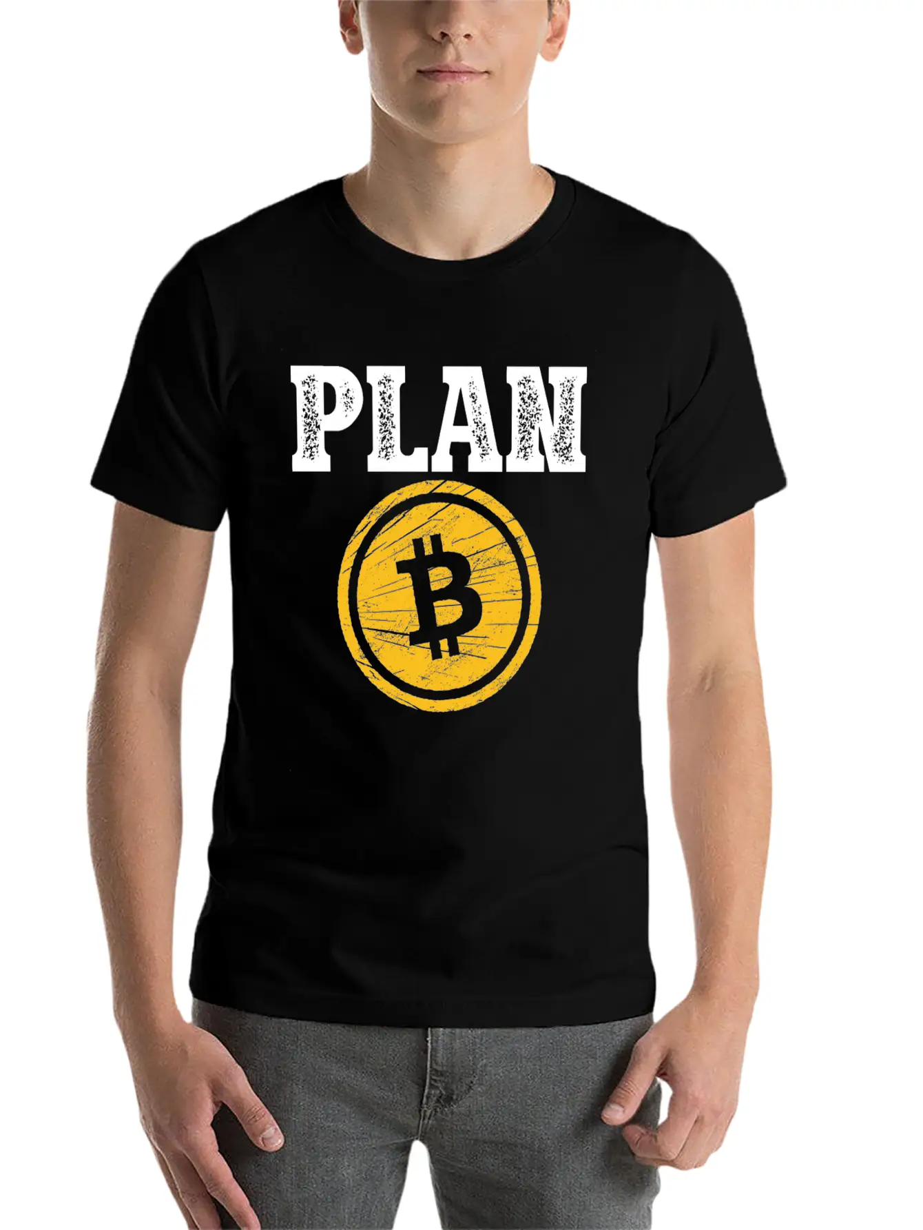 Bitcoin Crypto Blockchain Cryptocurrency BTC Lover Lightweight Cotton T-Shirt – Daily Comfort Graphic Shirt