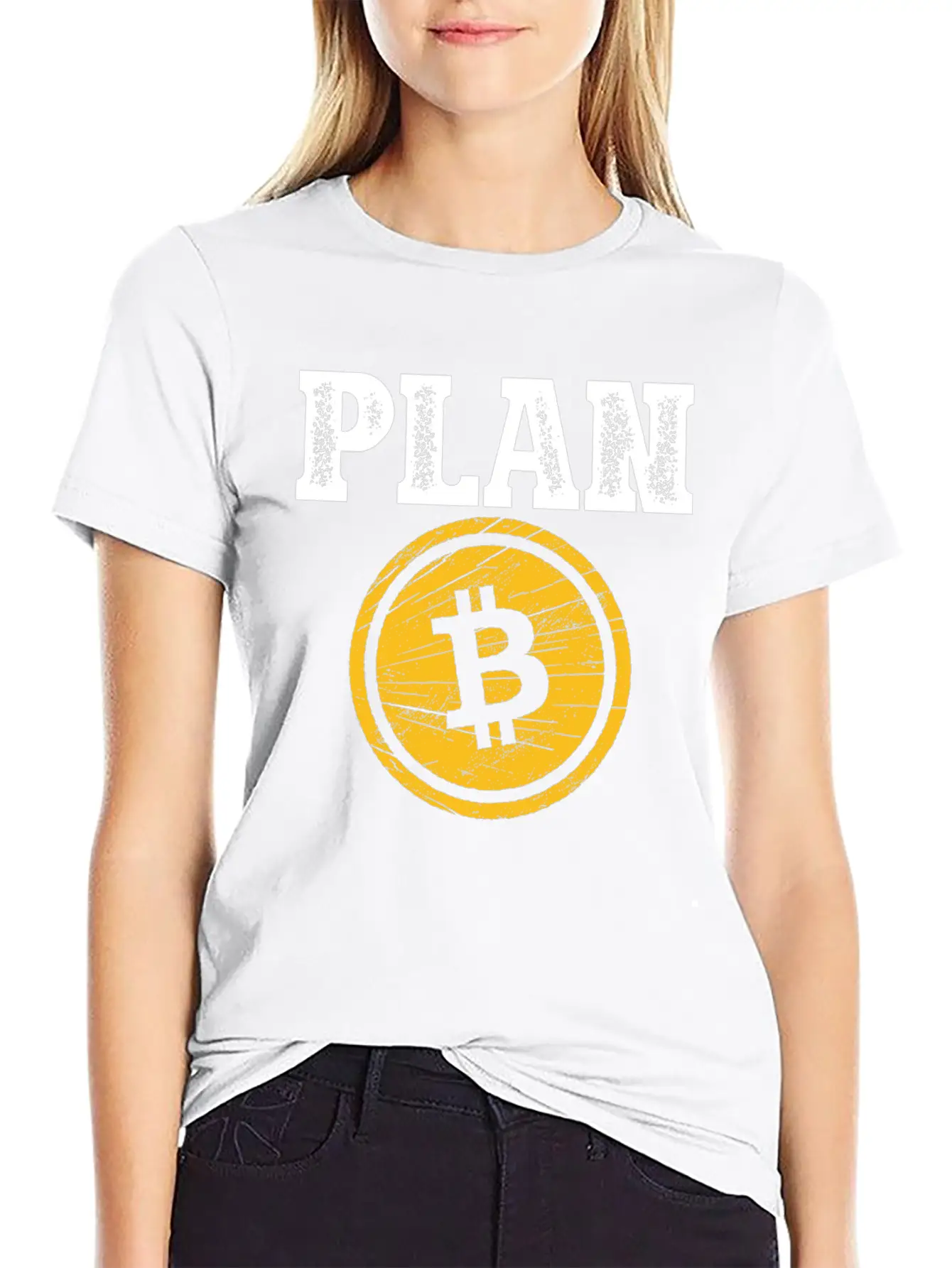 Bitcoin Crypto Blockchain Cryptocurrency BTC Lover Lightweight Cotton T-Shirt – Daily Comfort Graphic Shirt