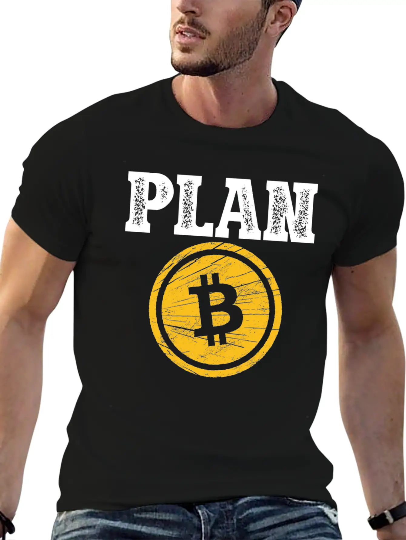 Bitcoin Crypto Blockchain Cryptocurrency BTC Lover Lightweight Cotton T-Shirt – Daily Comfort Graphic Shirt