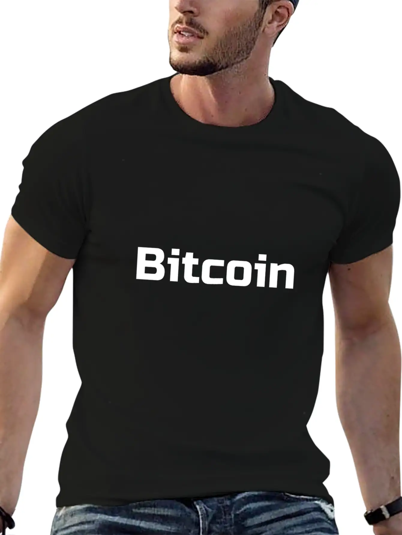 Bitcoin, Currency, Hodl, Gift, BTC Lightweight Cotton T-Shirt – Daily Comfort Graphic Shirt