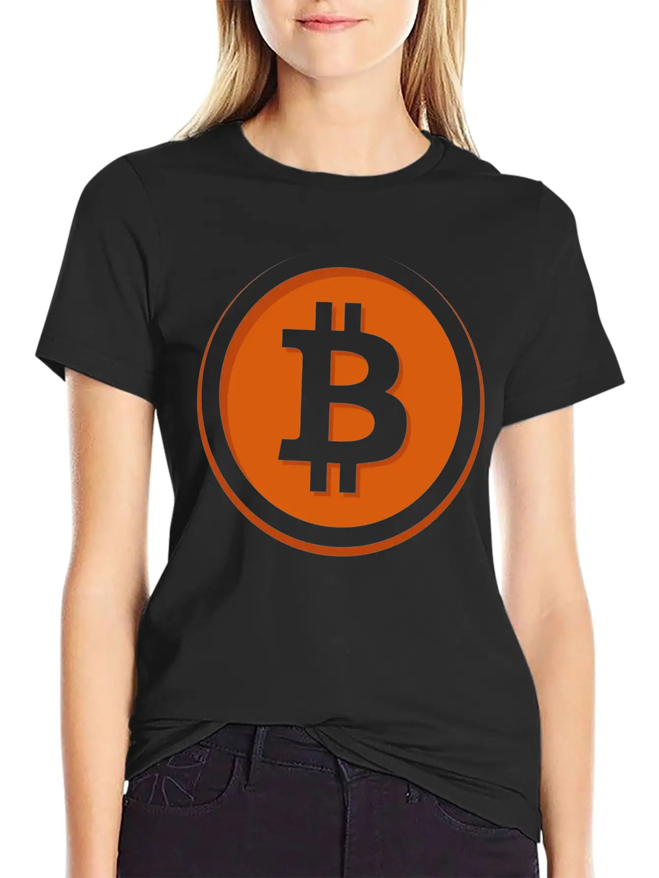 Bitcoin Lightweight Cotton T-Shirt – Daily Comfort Graphic Shirt