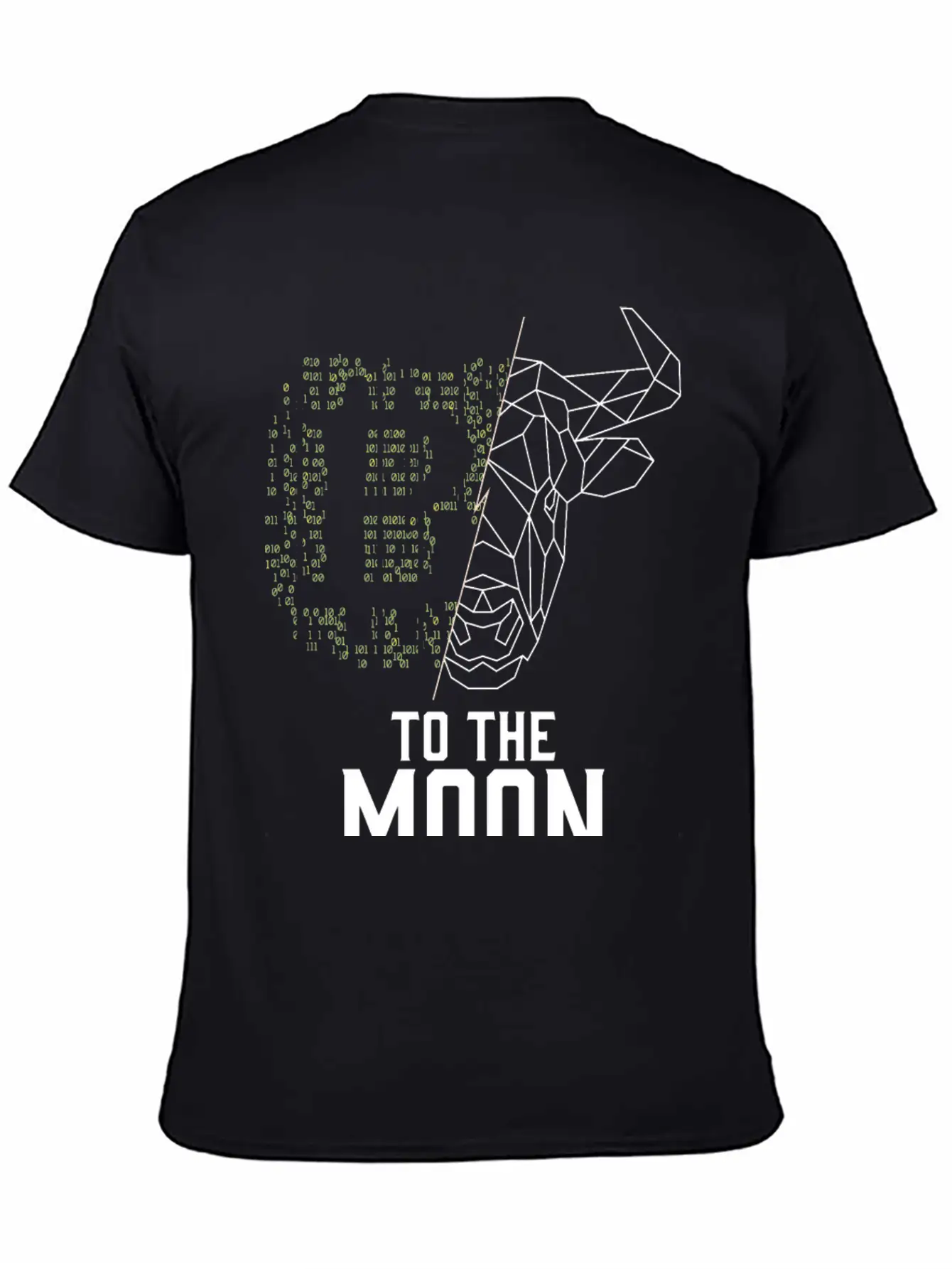 Bitcoin Matrix To The Moon Invest Hodler Mining Lightweight Cotton T-Shirt – Daily Comfort Graphic Shirt