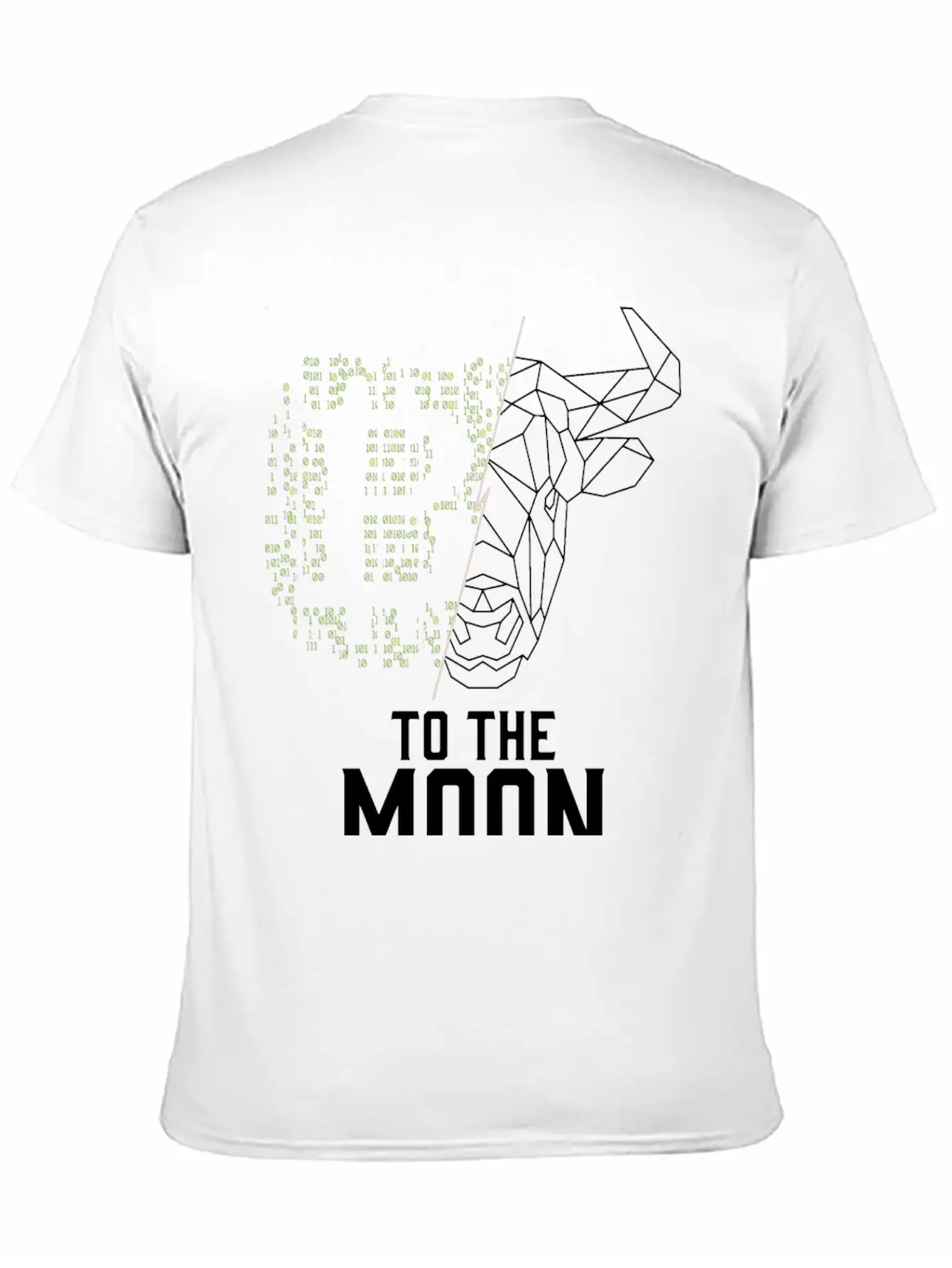 Bitcoin Matrix To The Moon Invest Hodler Mining Lightweight Cotton T-Shirt – Daily Comfort Graphic Shirt