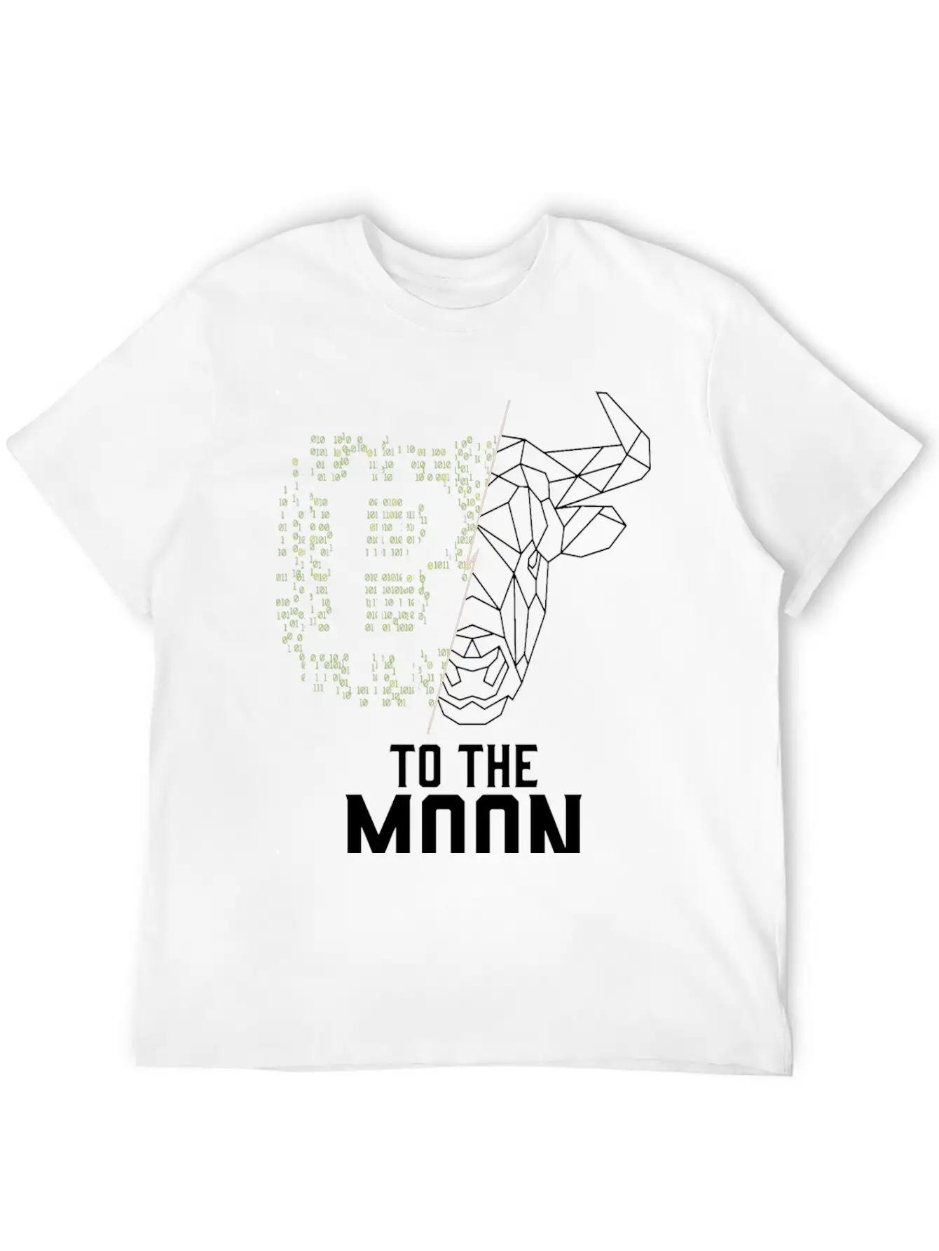 Bitcoin Matrix To The Moon Invest Hodler Mining Lightweight Cotton T-Shirt – Daily Comfort Graphic Shirt