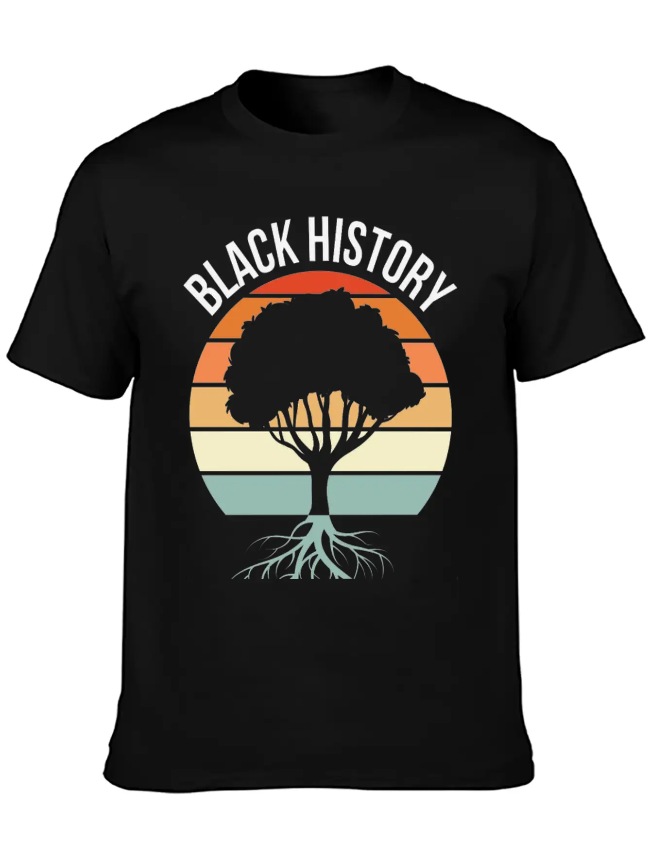Black History Vintage Lightweight Cotton T-Shirt – Daily Comfort Graphic Shirt