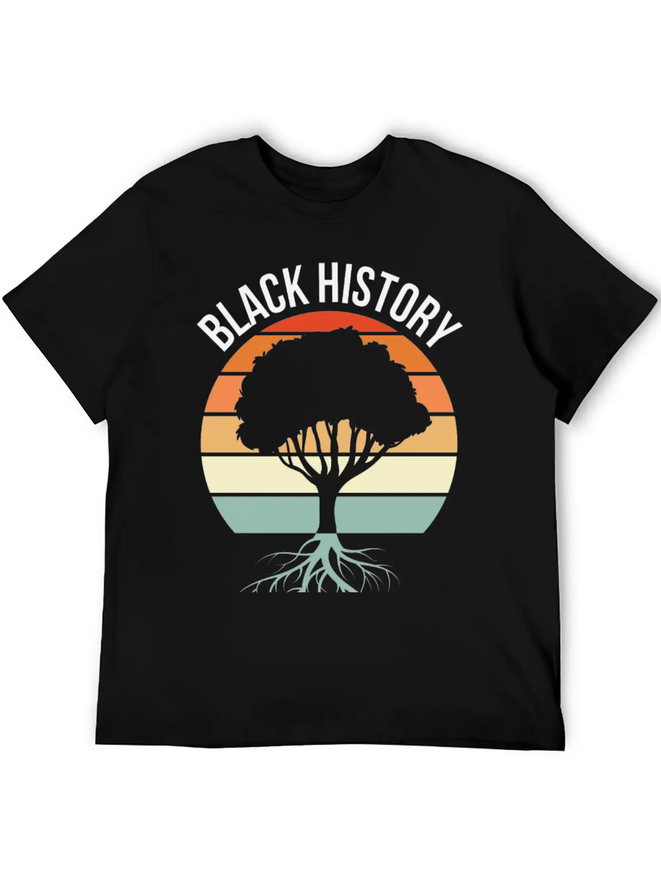 Black History Vintage Lightweight Cotton T-Shirt – Daily Comfort Graphic Shirt