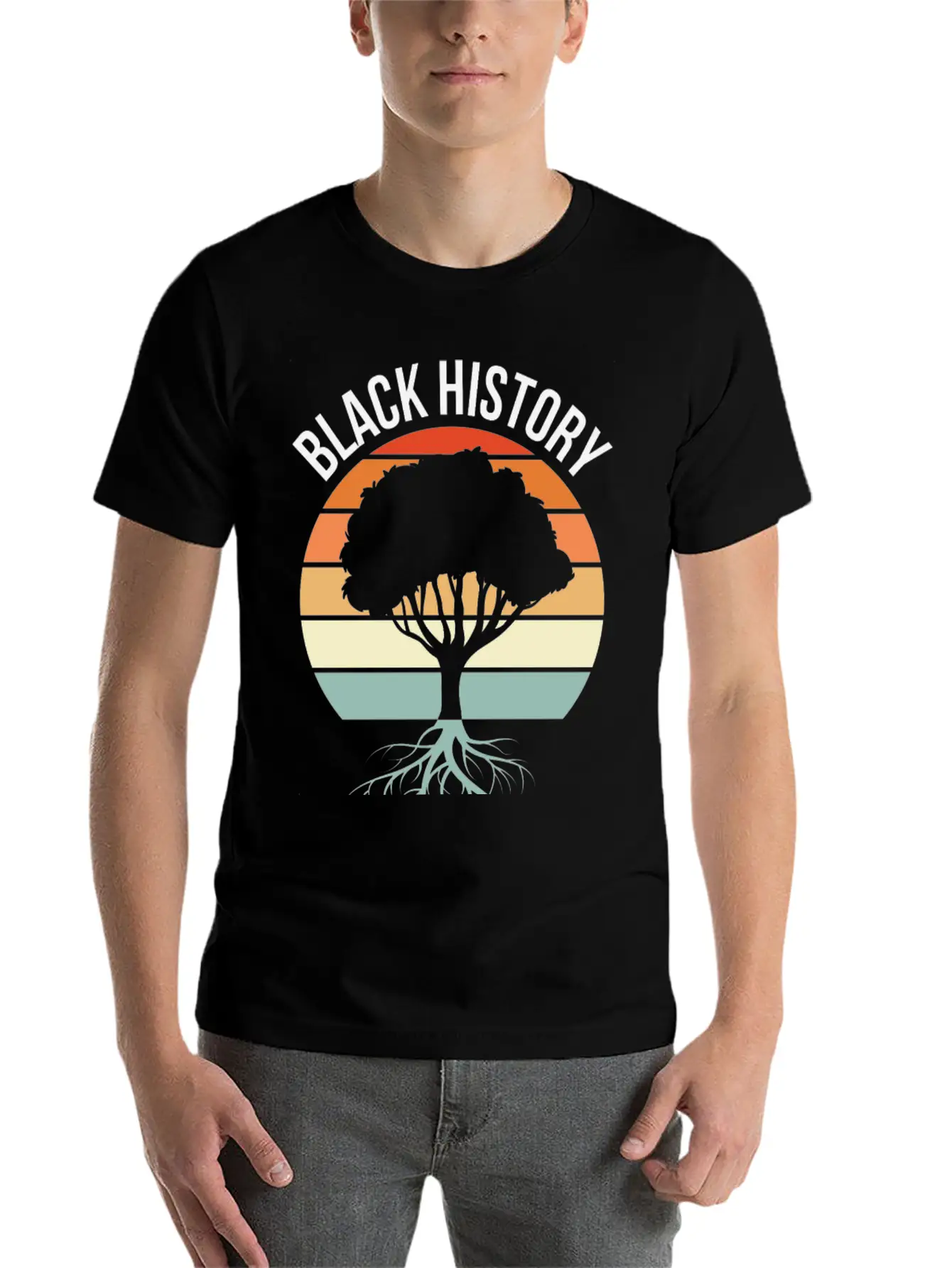 Black History Vintage Lightweight Cotton T-Shirt – Daily Comfort Graphic Shirt