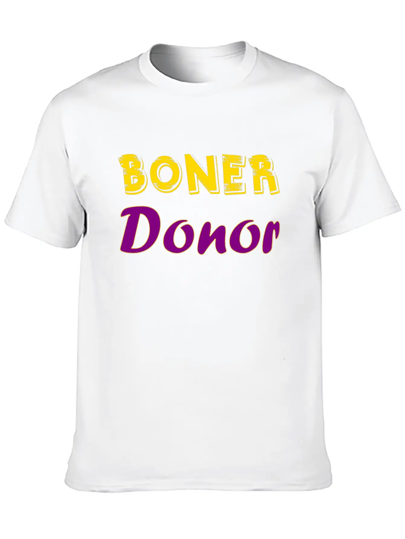 Boner Donor Lightweight Cotton T-Shirt – Daily Comfort Graphic Shirt