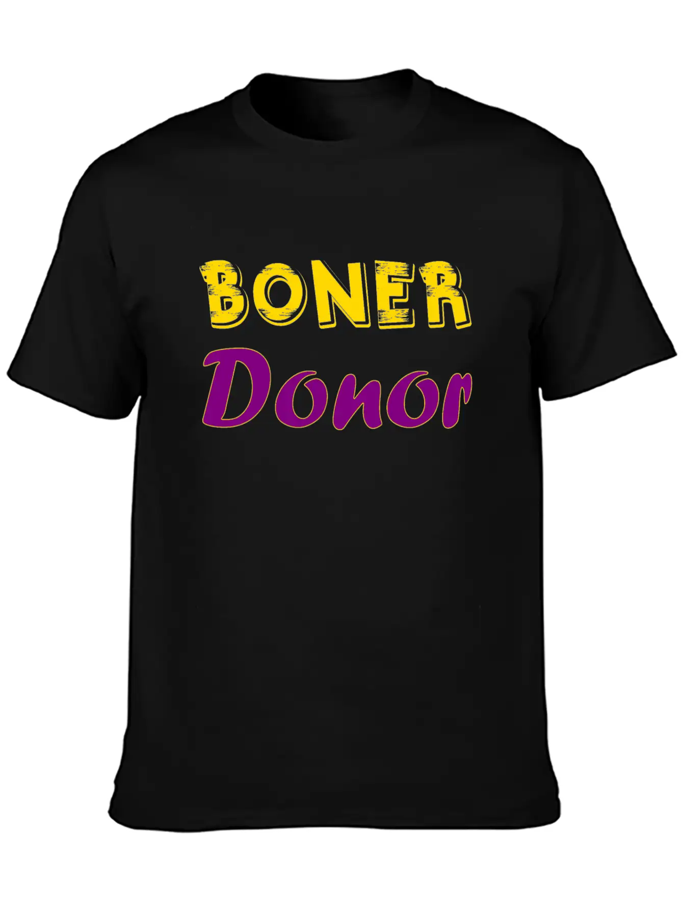 Boner Donor Lightweight Cotton T-Shirt – Daily Comfort Graphic Shirt