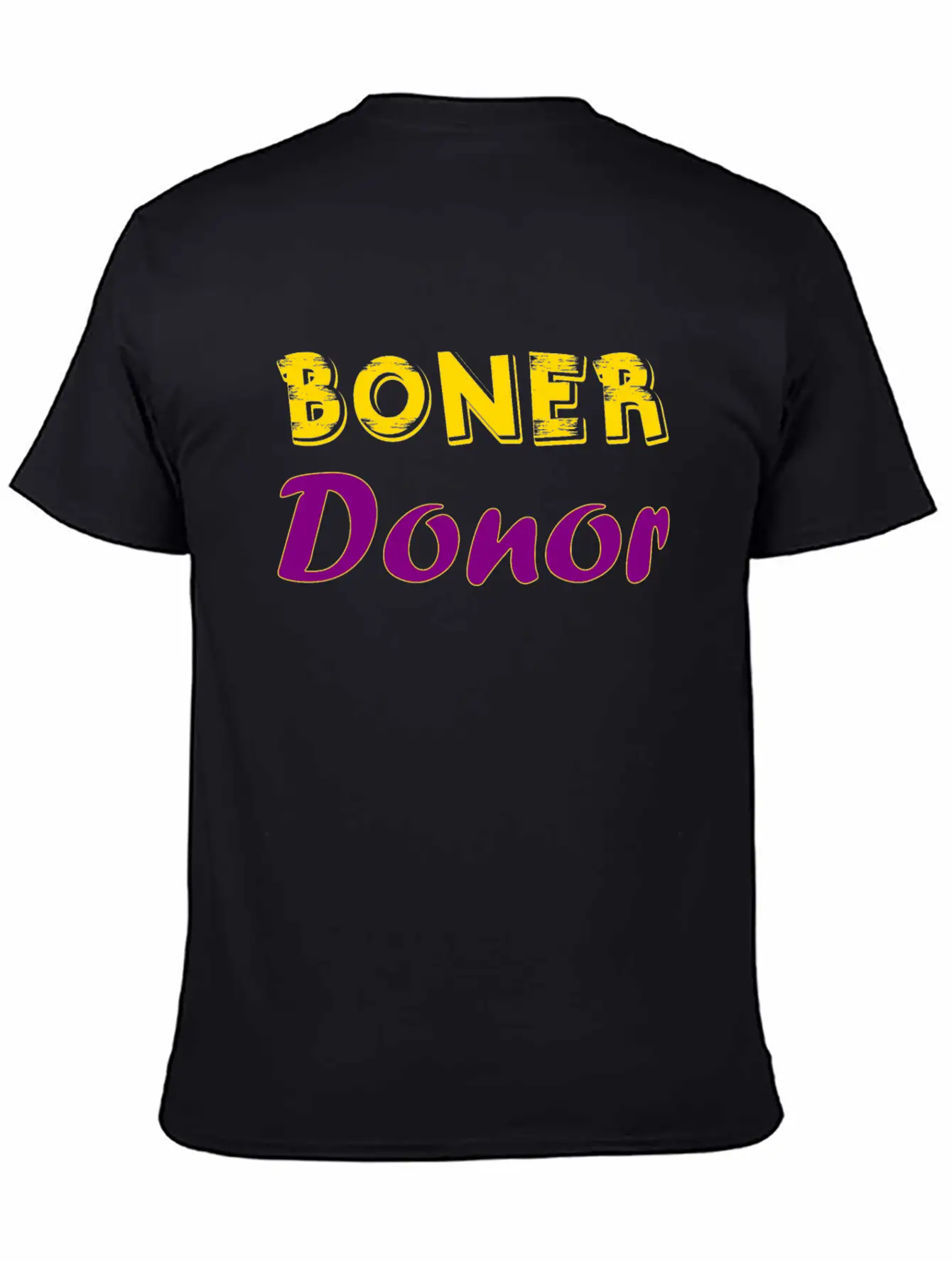 Boner Donor Lightweight Cotton T-Shirt – Daily Comfort Graphic Shirt