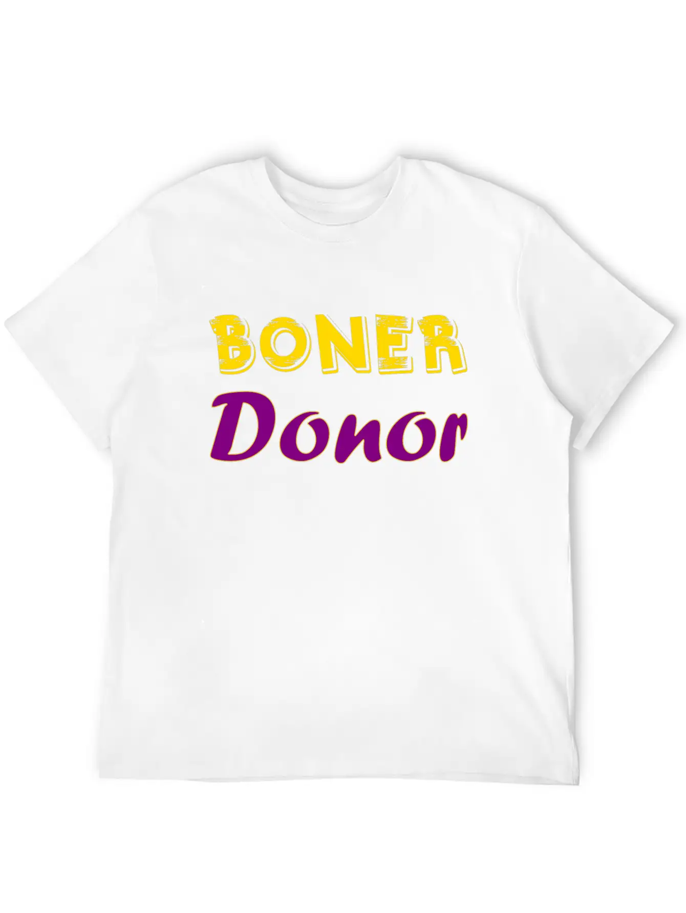 Boner Donor Lightweight Cotton T-Shirt – Daily Comfort Graphic Shirt