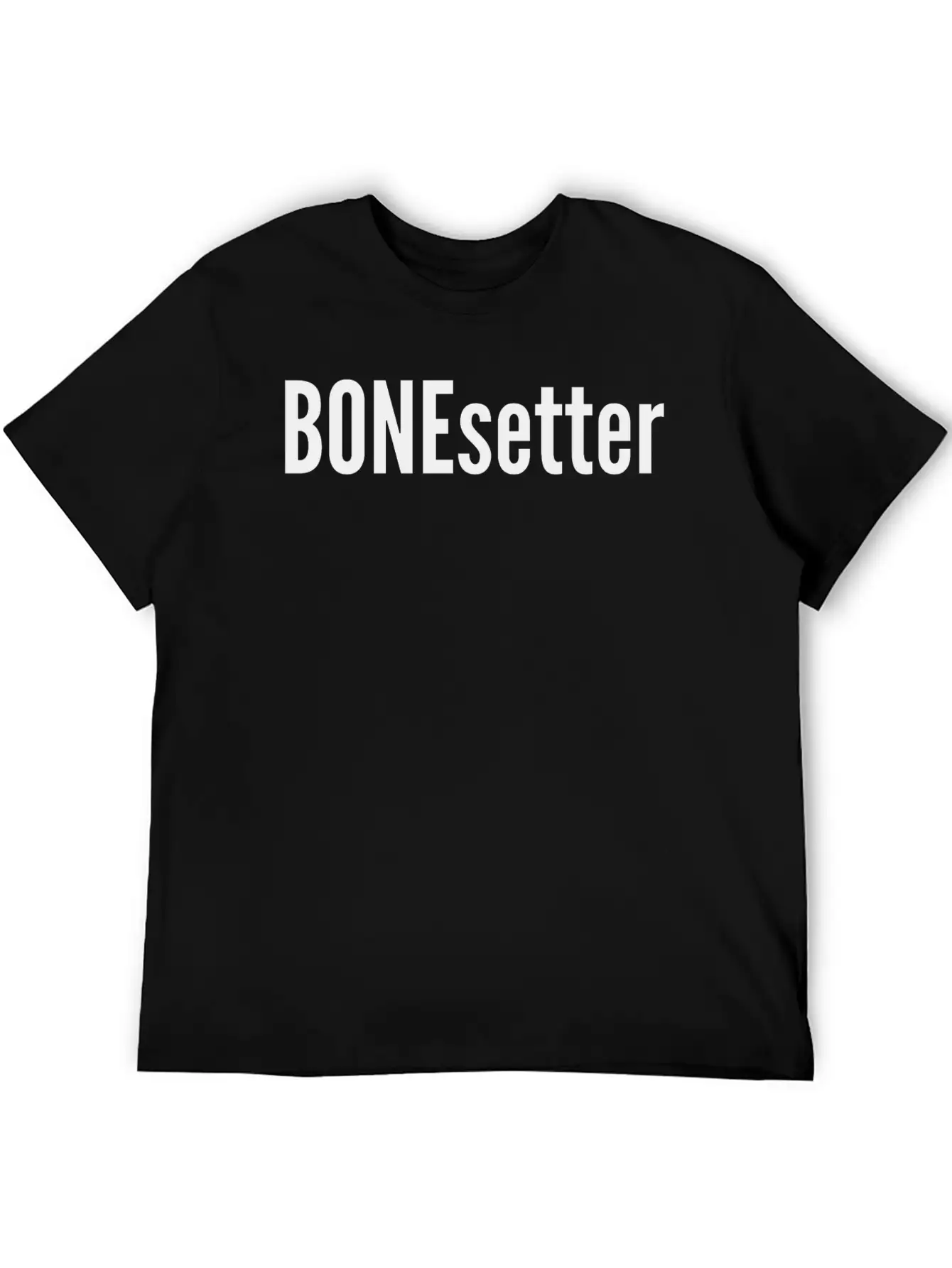 BONEsetter Chiro, Physiotherapist, Orthopedist Lightweight Cotton T-Shirt – Daily Comfort Graphic Shirt