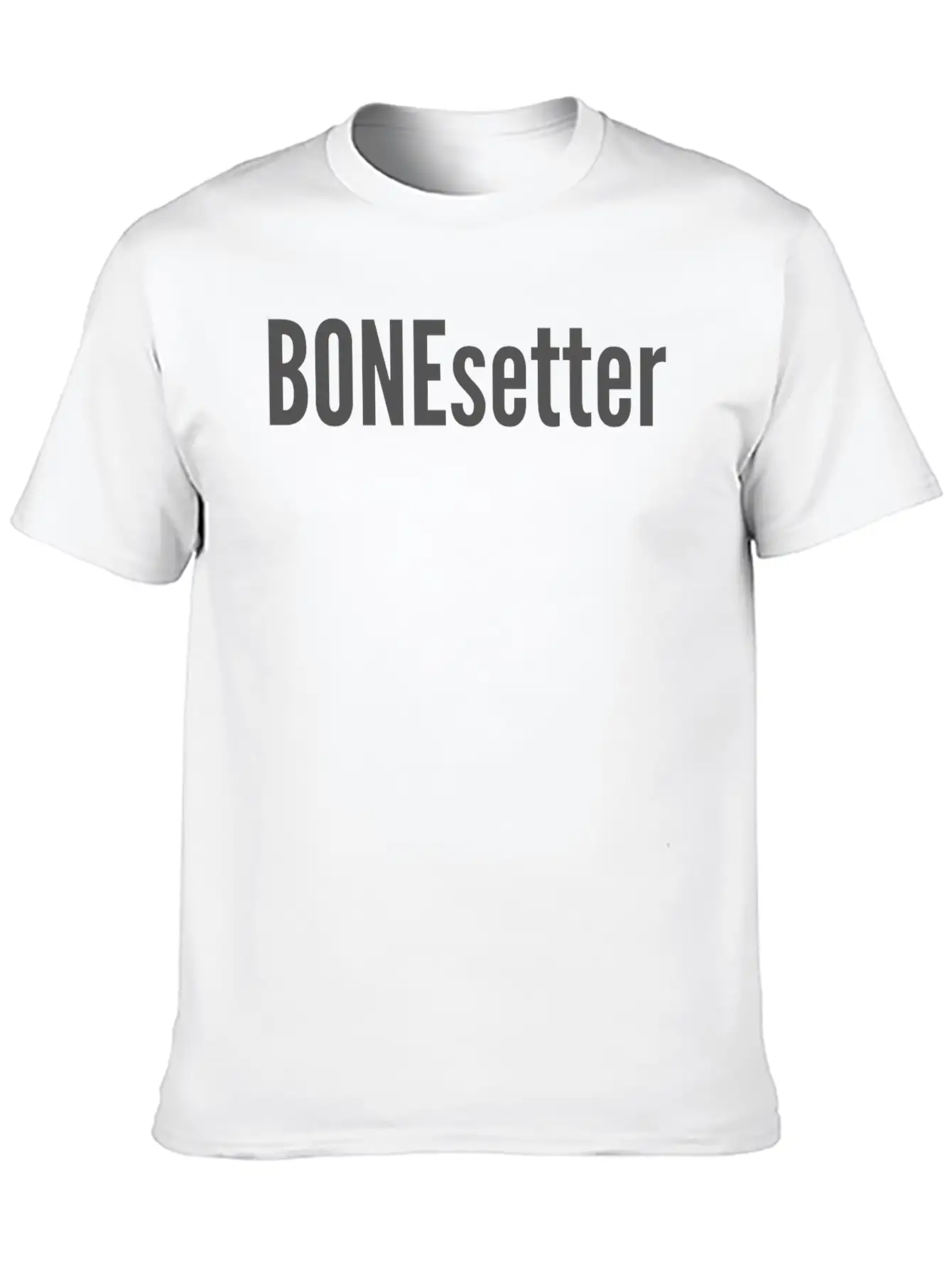 BONEsetter Chiro, Physiotherapist, Orthopedist Lightweight Cotton T-Shirt – Daily Comfort Graphic Shirt