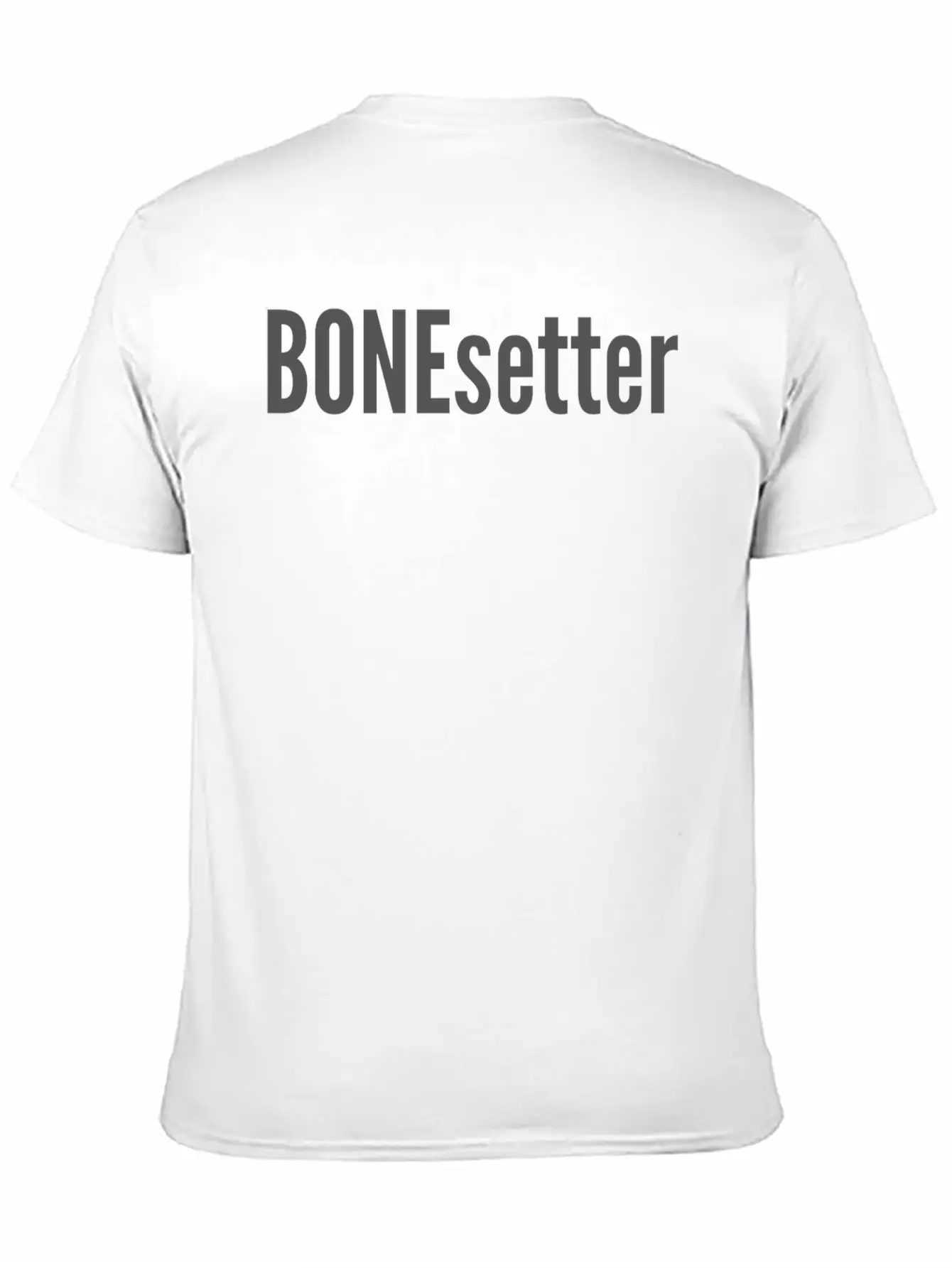 BONEsetter Chiro, Physiotherapist, Orthopedist Lightweight Cotton T-Shirt – Daily Comfort Graphic Shirt