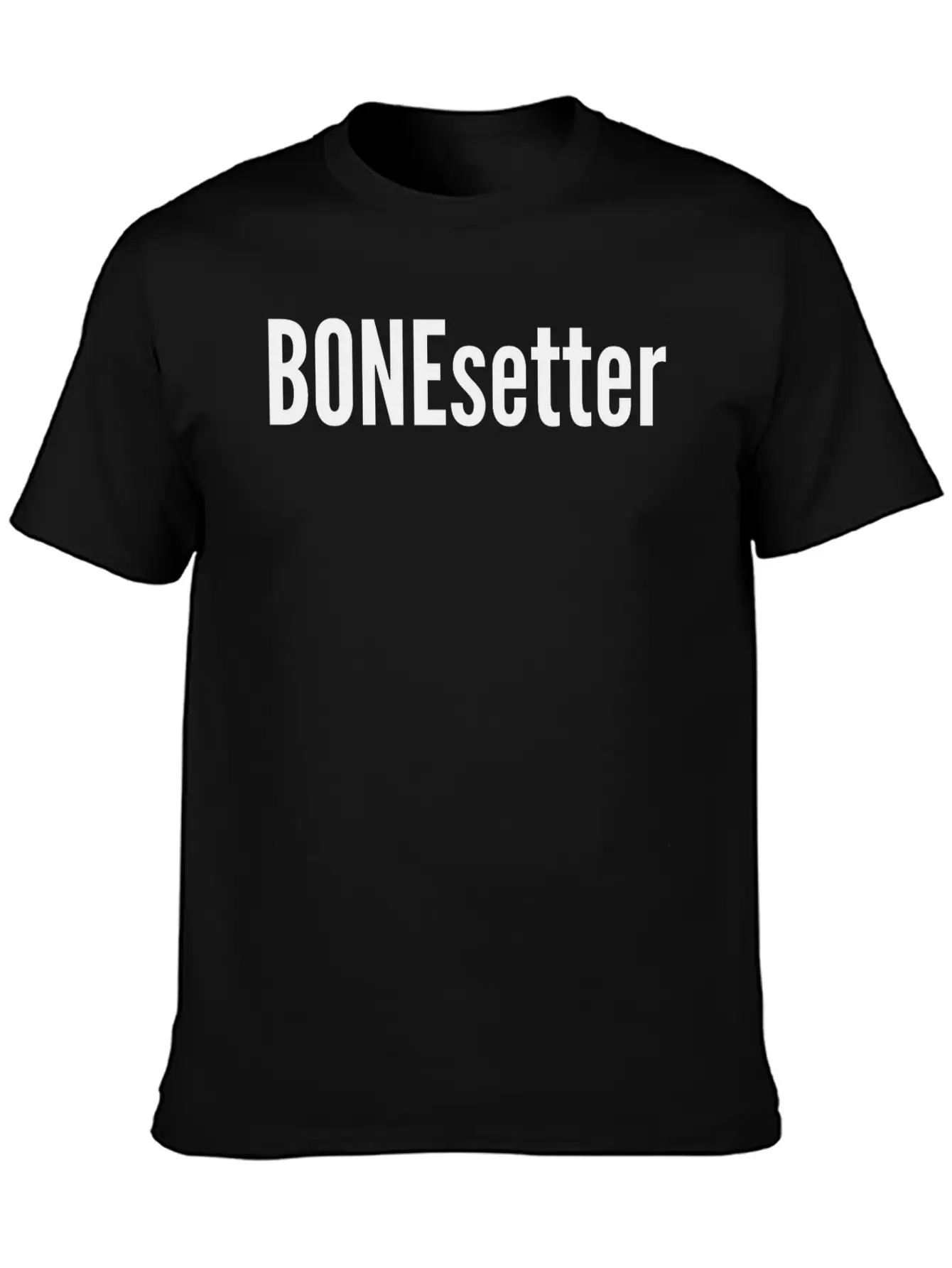 BONEsetter Chiro, Physiotherapist, Orthopedist Lightweight Cotton T-Shirt – Daily Comfort Graphic Shirt
