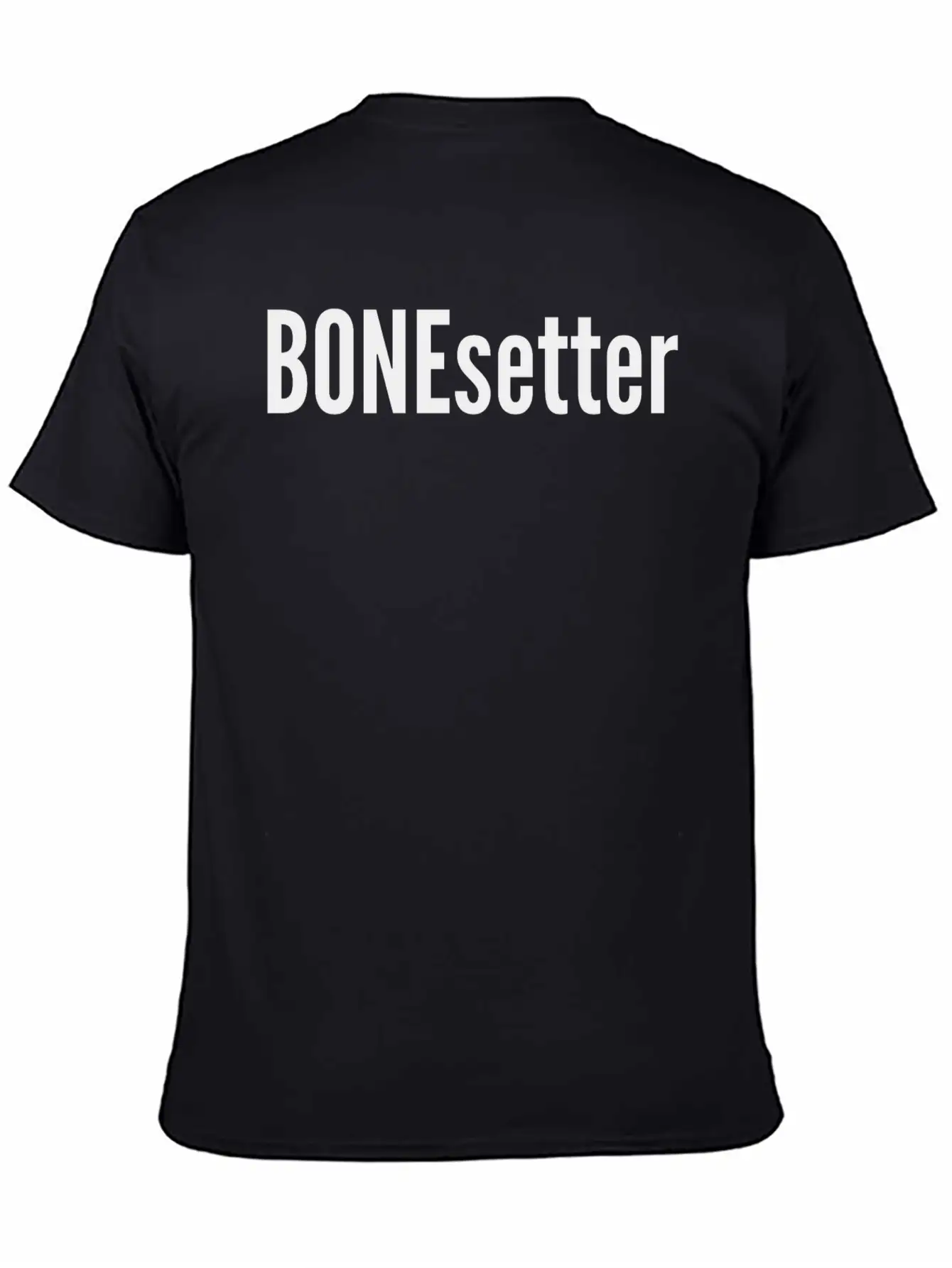 BONEsetter Chiro, Physiotherapist, Orthopedist Lightweight Cotton T-Shirt – Daily Comfort Graphic Shirt
