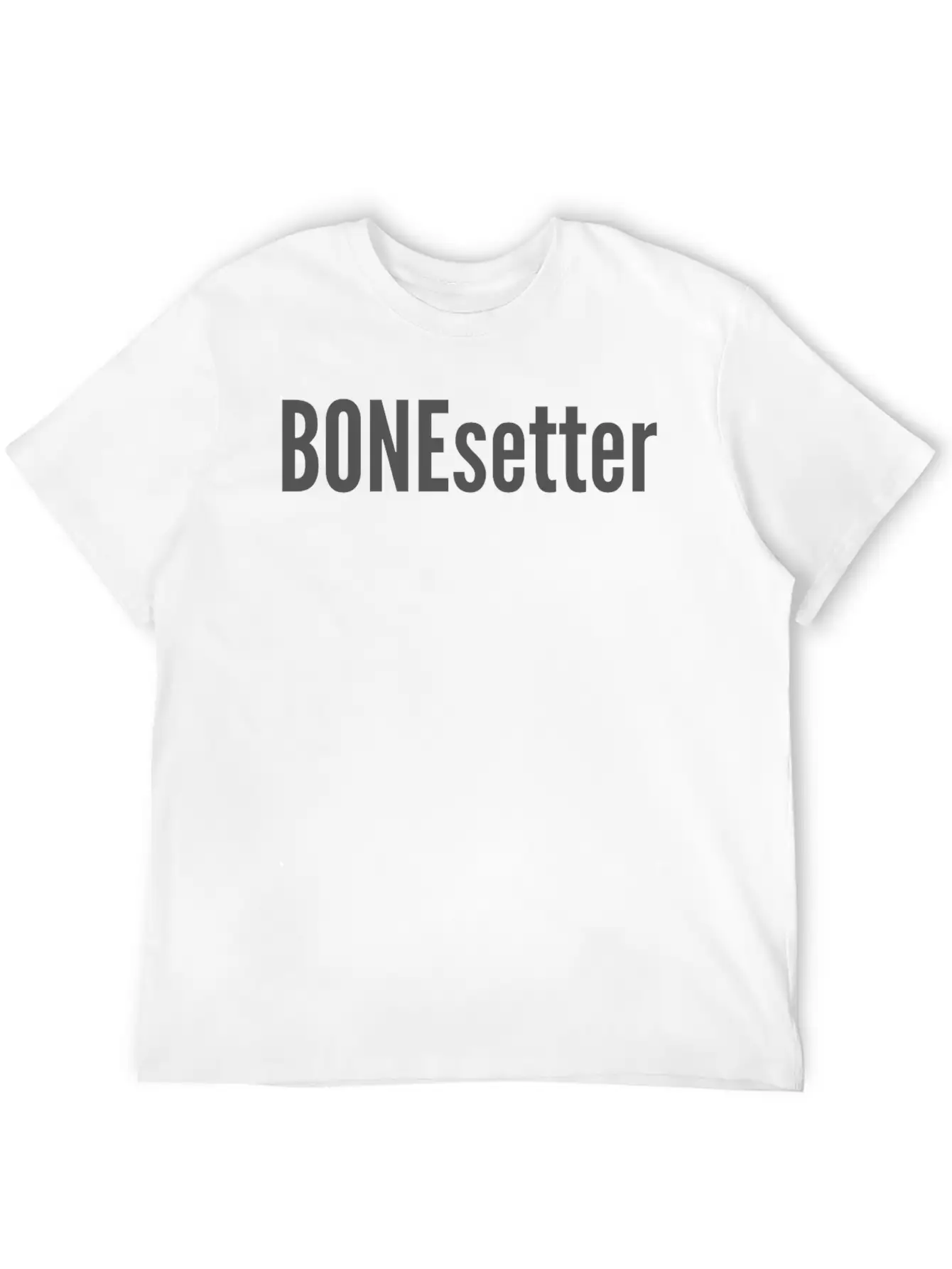 BONEsetter Chiro, Physiotherapist, Orthopedist Lightweight Cotton T-Shirt – Daily Comfort Graphic Shirt