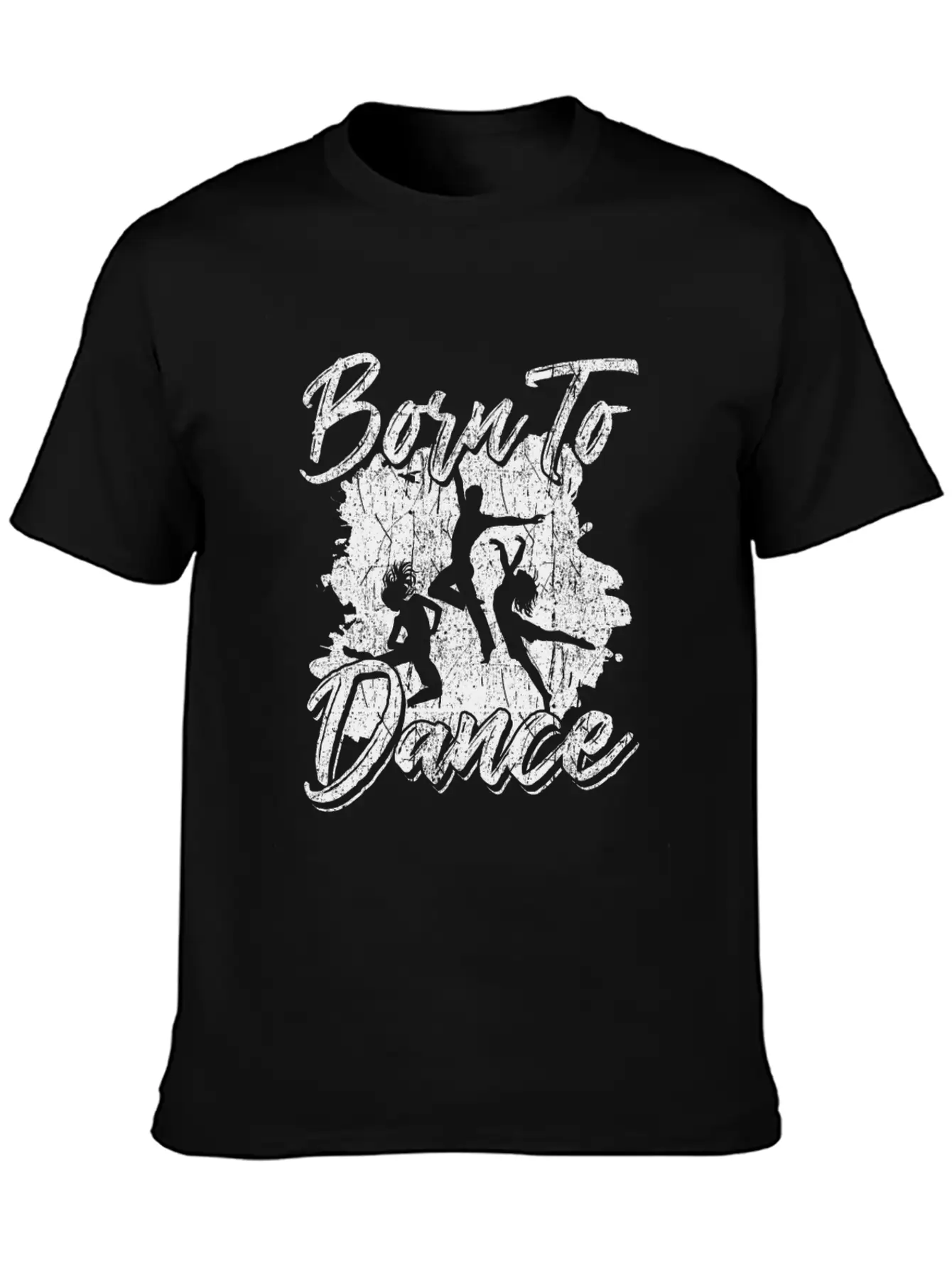 Born To Dance Lightweight Cotton T-Shirt – Daily Comfort Graphic Shirt