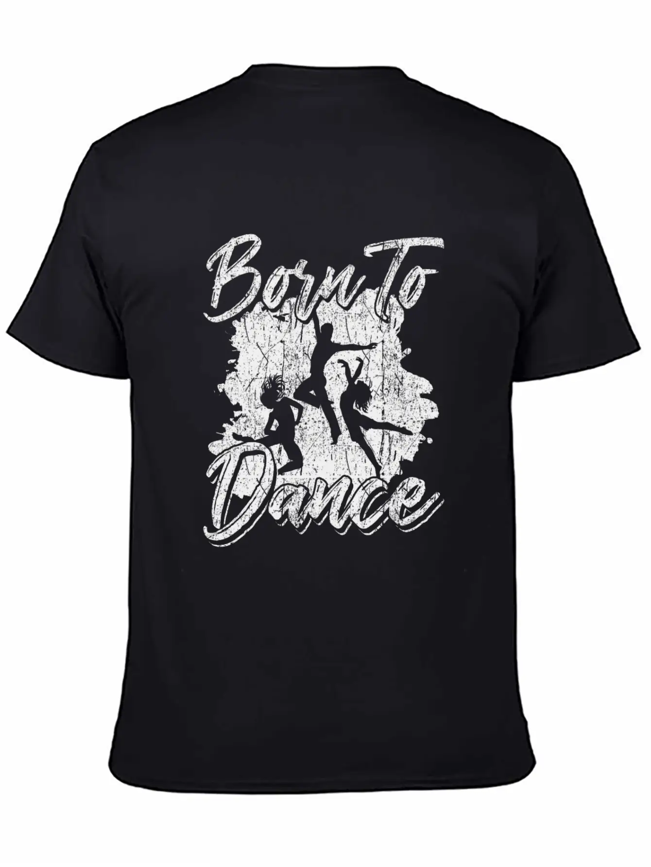 Born To Dance Lightweight Cotton T-Shirt – Daily Comfort Graphic Shirt