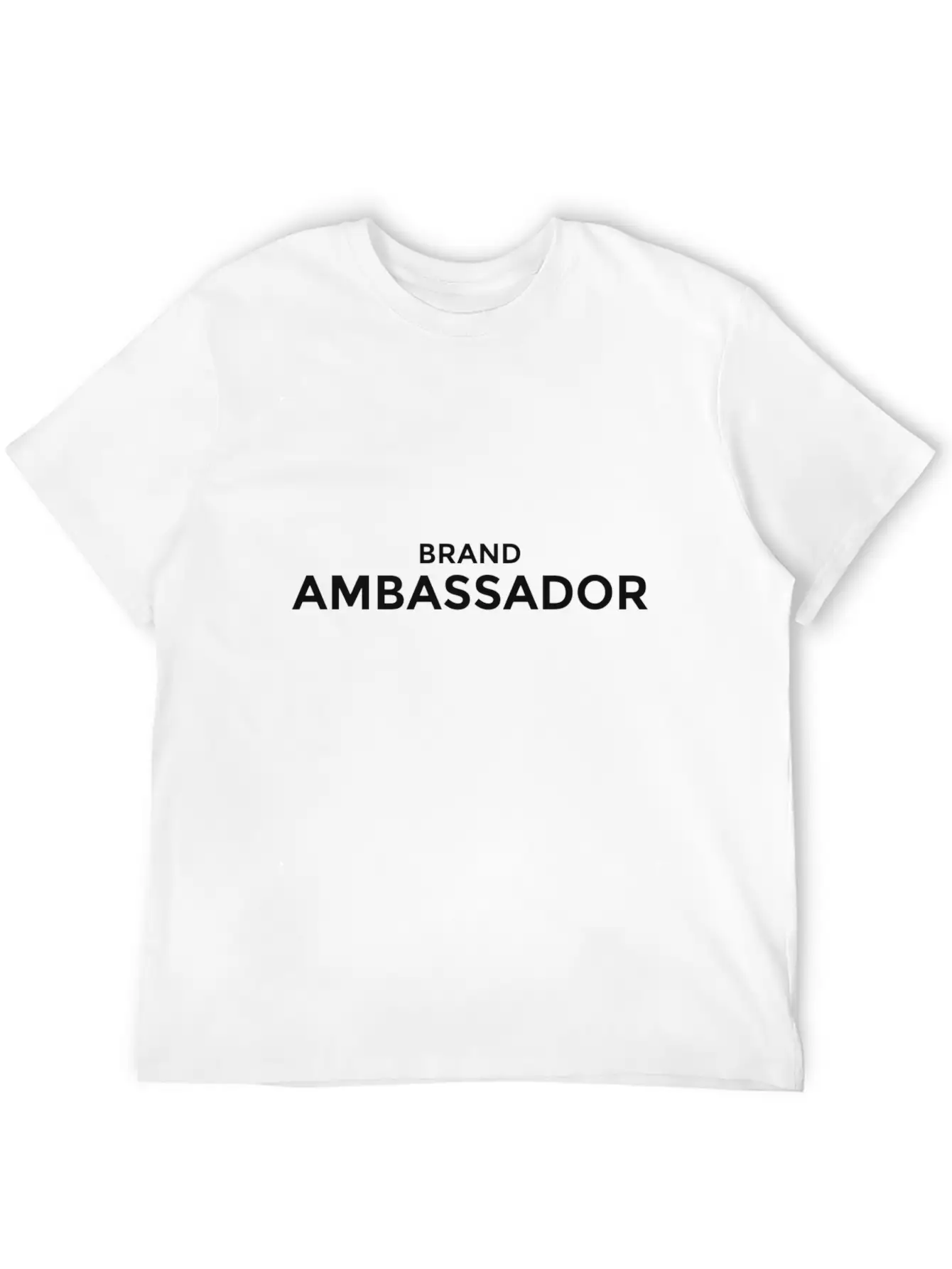 Brand Ambassador Lightweight Cotton T-Shirt – Daily Comfort Graphic Shirt