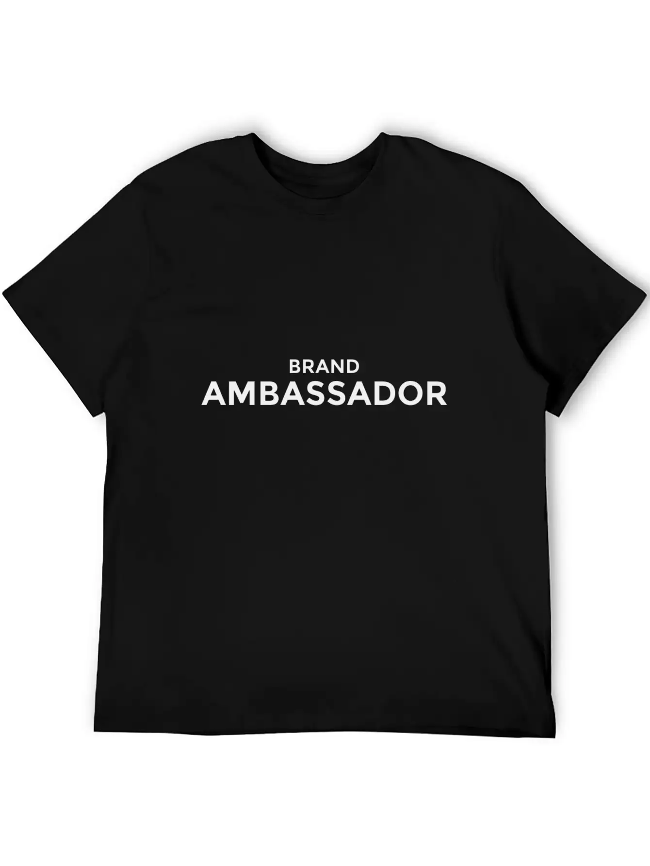 Brand Ambassador Lightweight Cotton T-Shirt – Daily Comfort Graphic Shirt