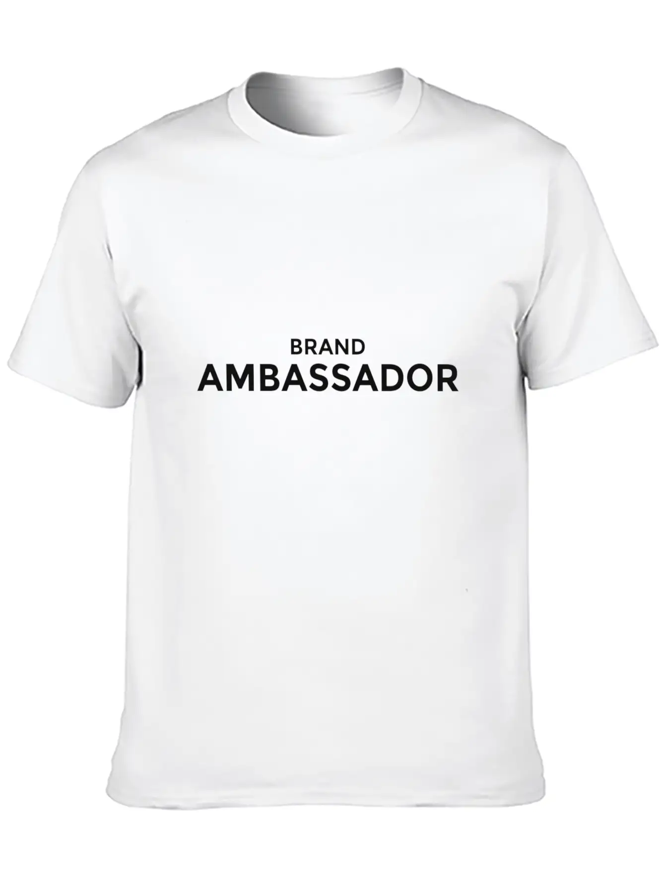 Brand Ambassador Lightweight Cotton T-Shirt – Daily Comfort Graphic Shirt
