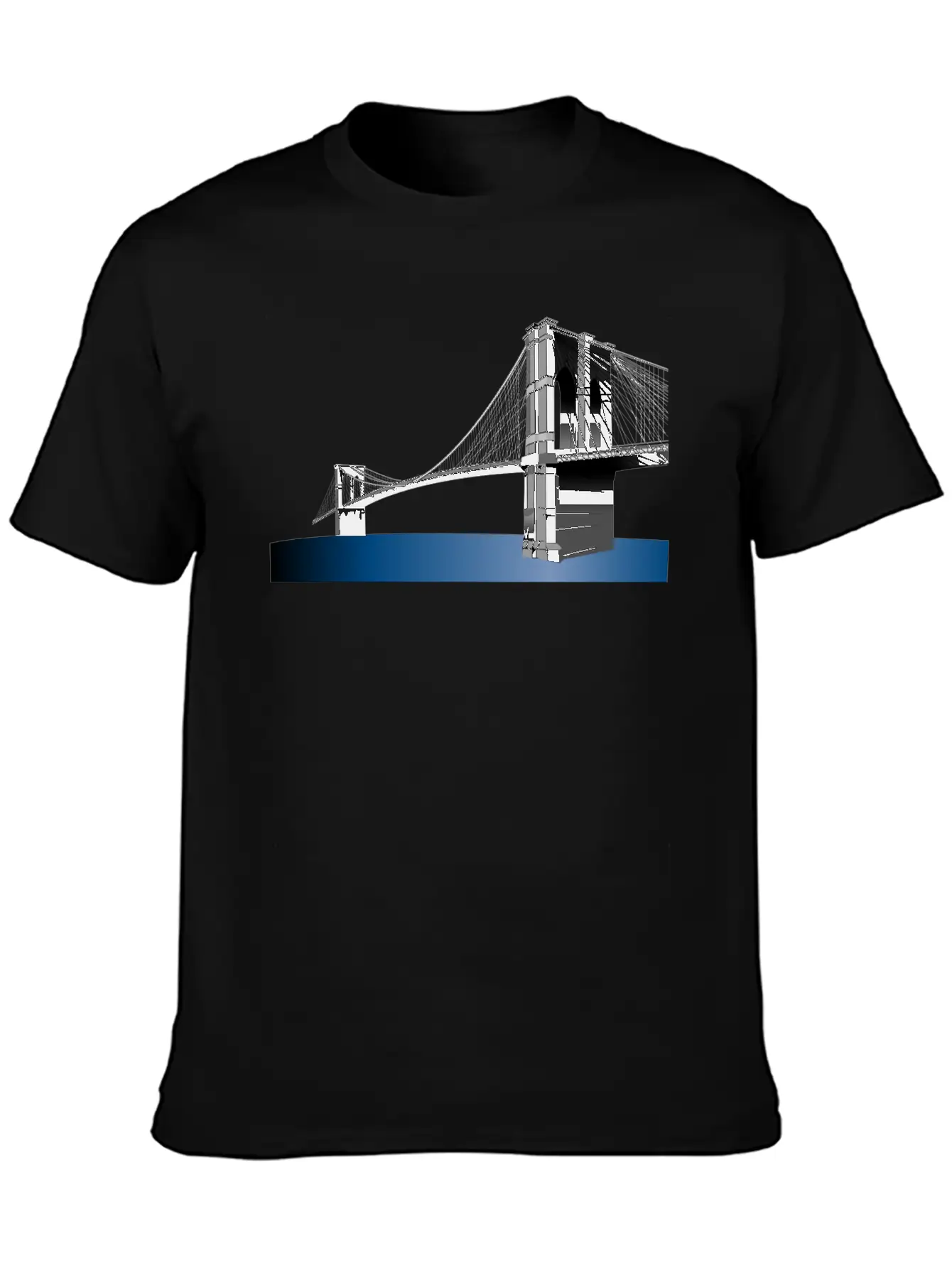 Bridge Bruecke Architecture Architektur Bauen24 Lightweight Cotton T-Shirt – Daily Comfort Graphic Shirt
