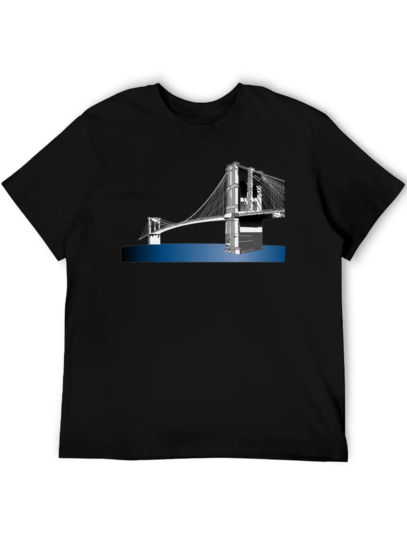 Bridge Bruecke Architecture Architektur Bauen24 Lightweight Cotton T-Shirt – Daily Comfort Graphic Shirt