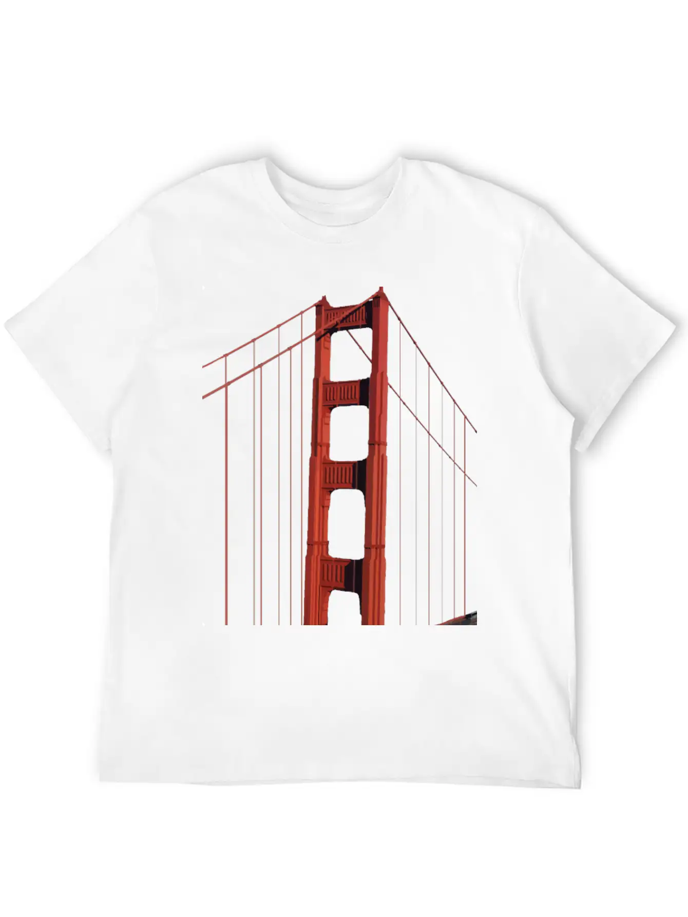 Bridge Lightweight Cotton T-Shirt – Daily Comfort Graphic Shirt