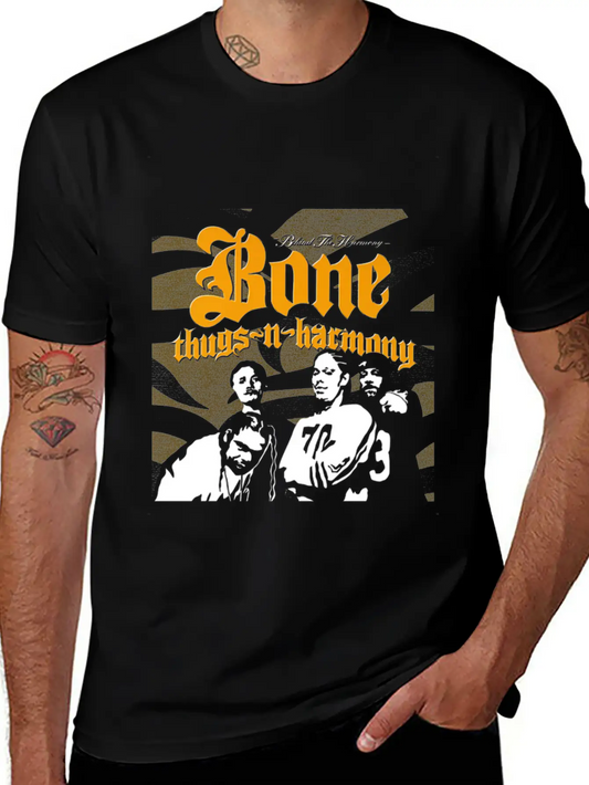 BTNH Bone Thugs N Harmony Artwork Shirt Lightweight Cotton T-Shirt – Daily Comfort Graphic Shirt
