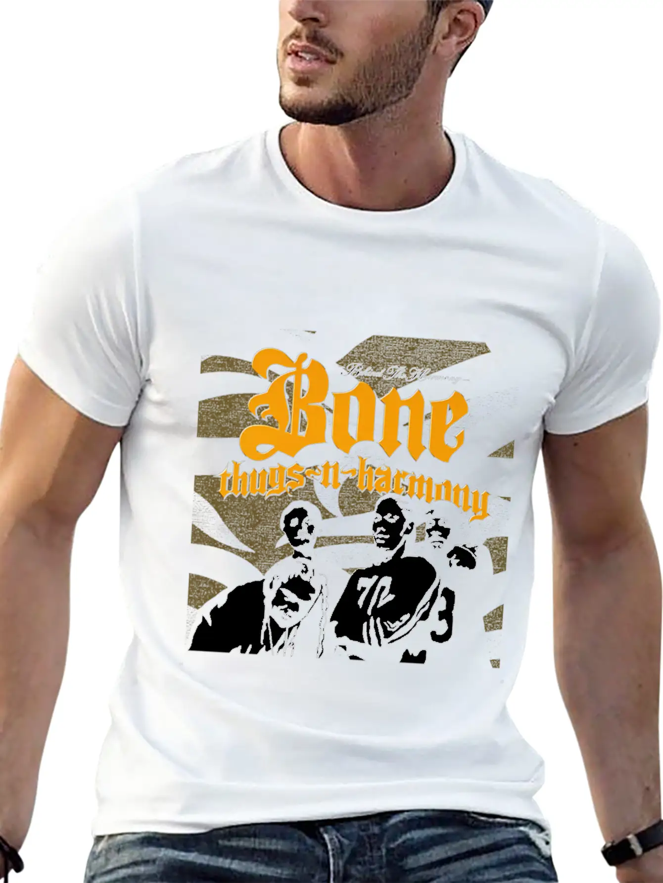 BTNH Bone Thugs N Harmony Artwork Shirt Lightweight Cotton T-Shirt – Daily Comfort Graphic Shirt