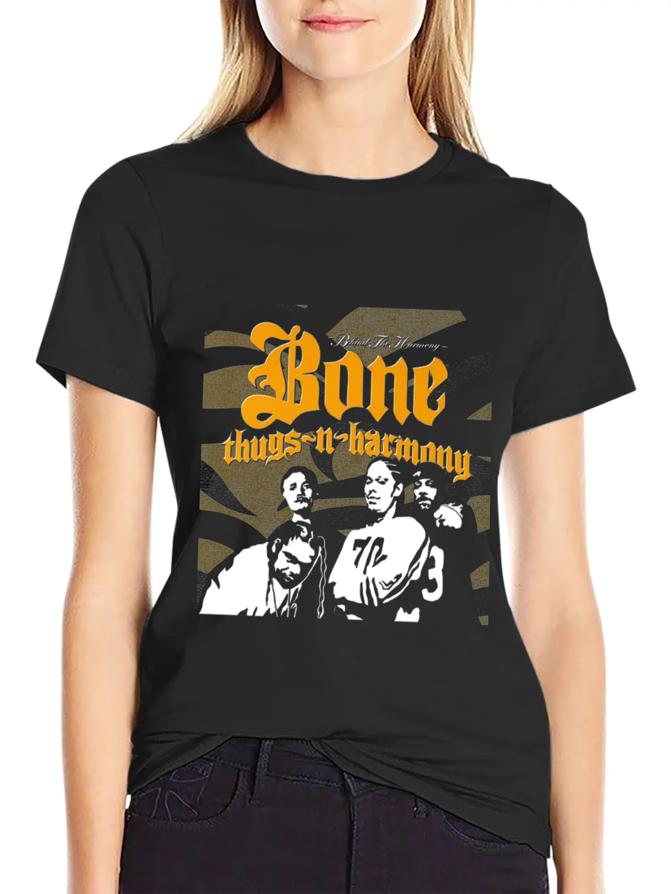 BTNH Bone Thugs N Harmony Artwork Shirt Lightweight Cotton T-Shirt – Daily Comfort Graphic Shirt