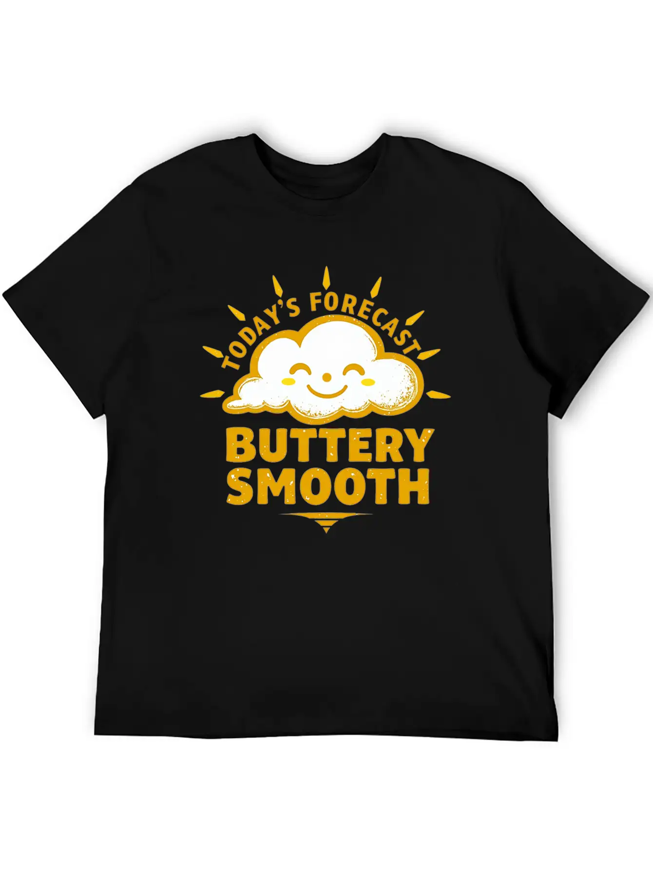 BUTTERY SMOOTH WEATHER Lightweight Cotton T-Shirt – Daily Comfort Graphic Shirt