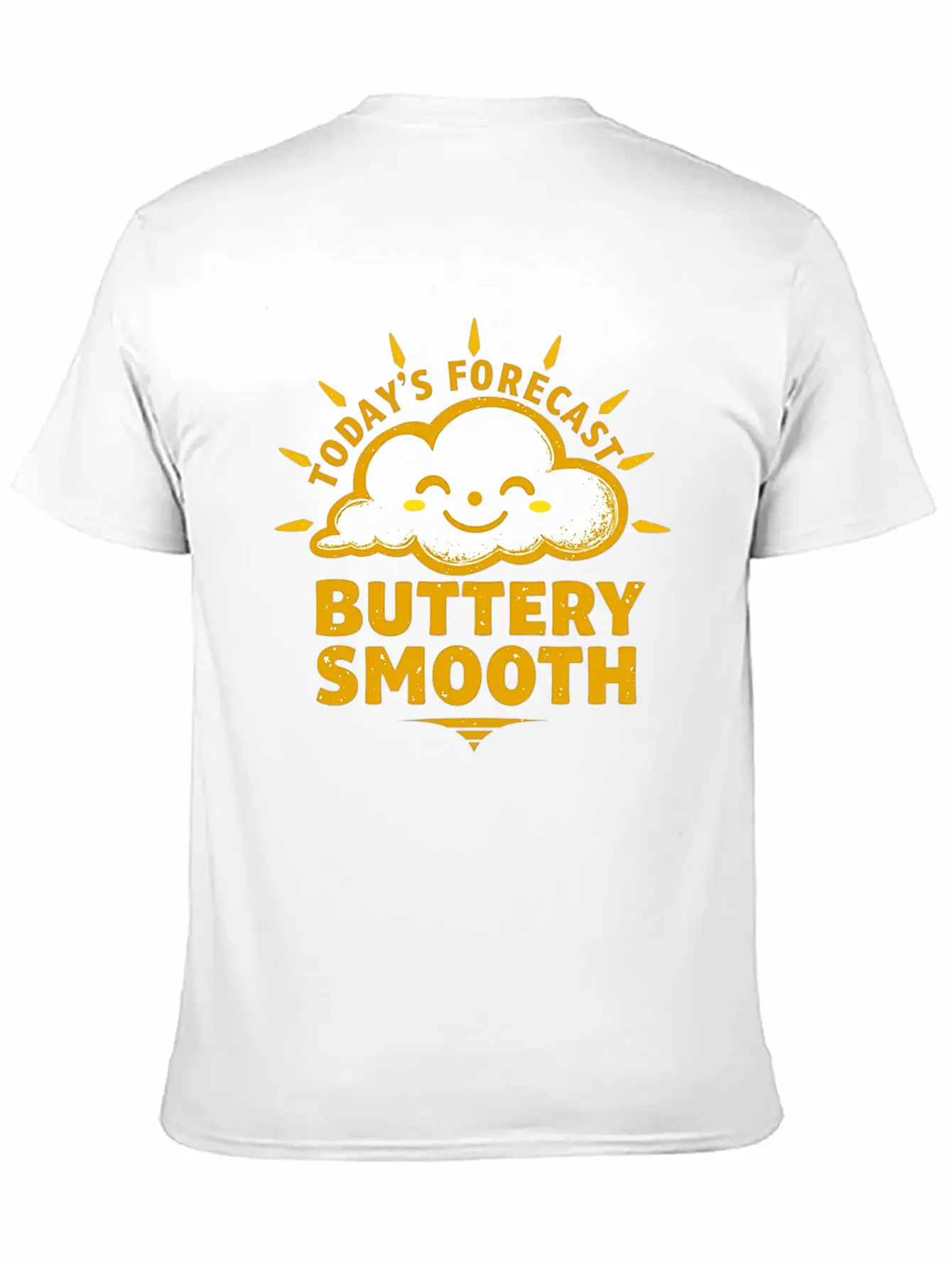 BUTTERY SMOOTH WEATHER Lightweight Cotton T-Shirt – Daily Comfort Graphic Shirt