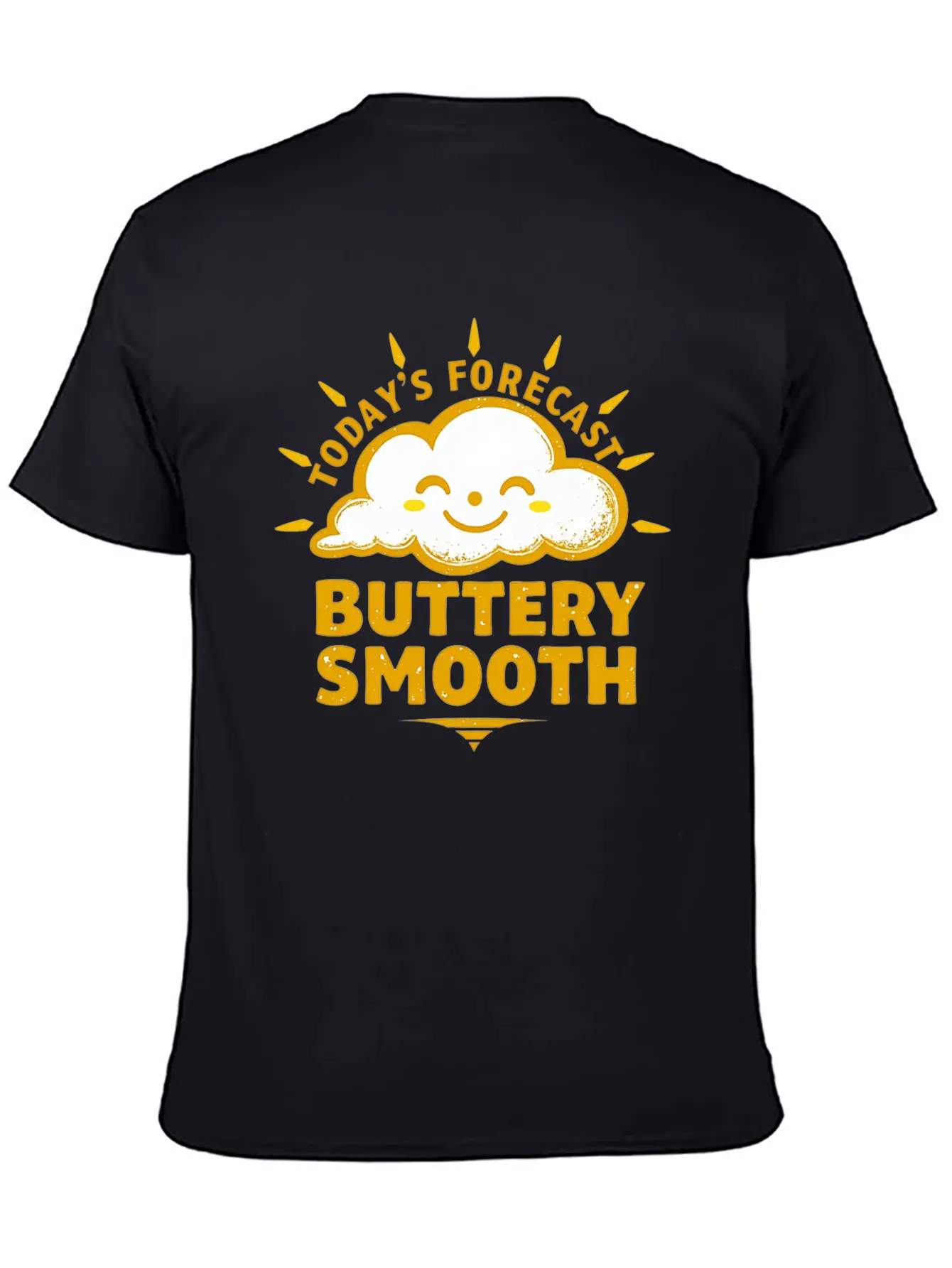 BUTTERY SMOOTH WEATHER Lightweight Cotton T-Shirt – Daily Comfort Graphic Shirt