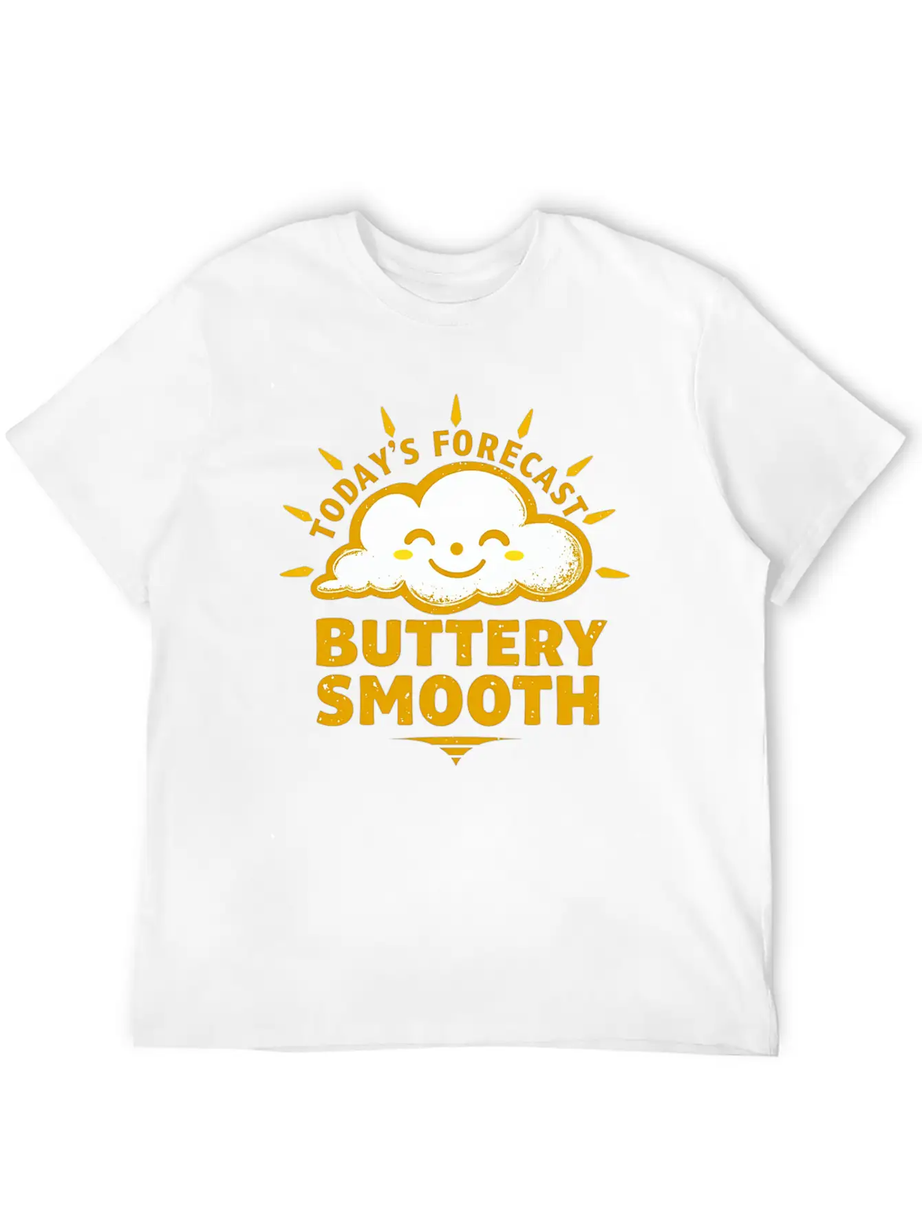 BUTTERY SMOOTH WEATHER Lightweight Cotton T-Shirt – Daily Comfort Graphic Shirt