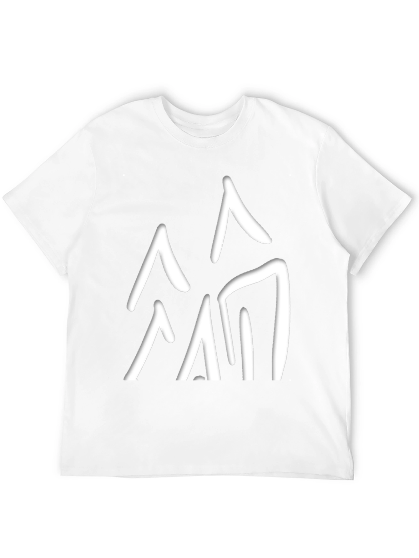 Abstract Mountain Graphic Tee