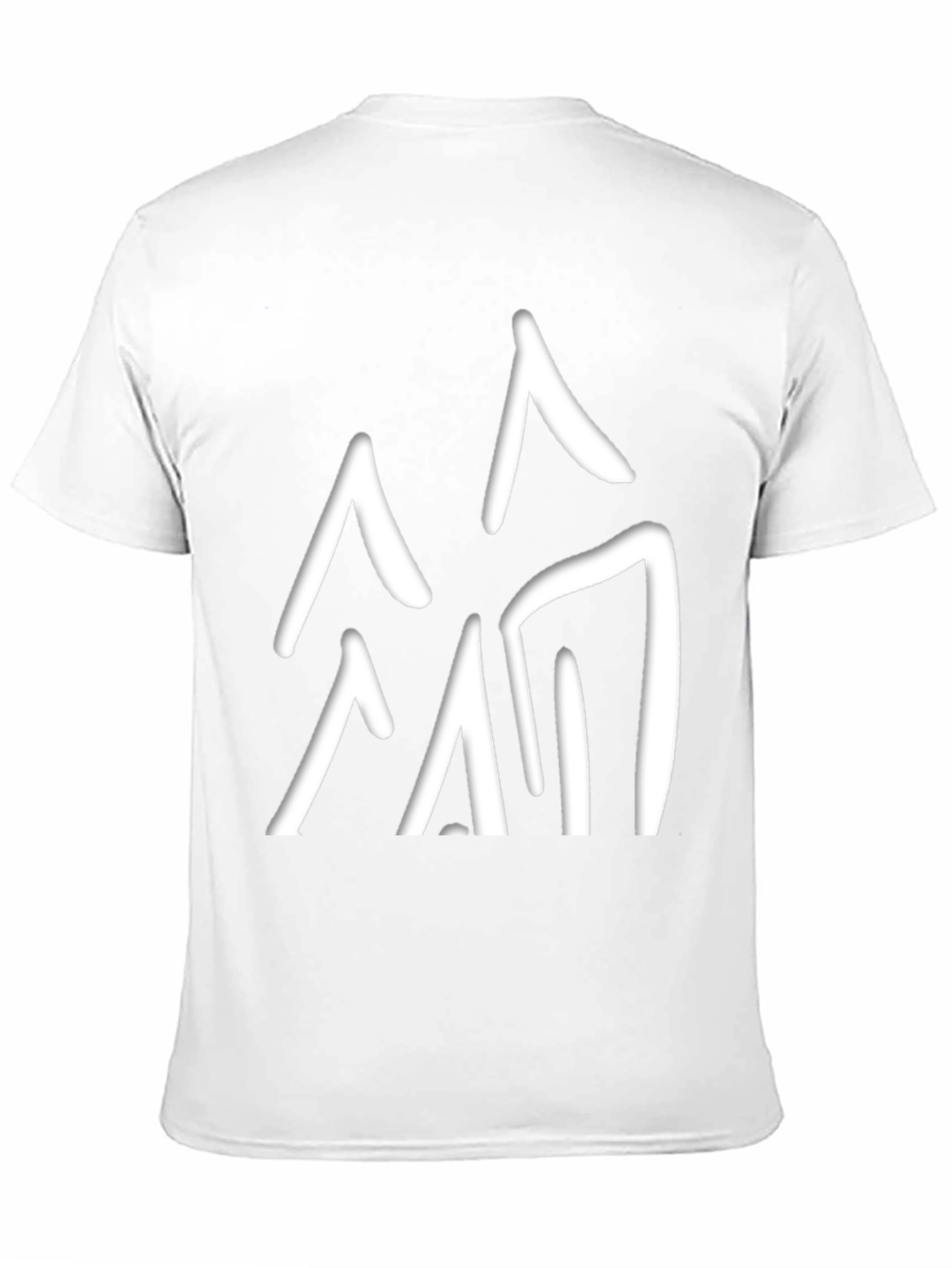 Abstract Mountain Graphic Tee