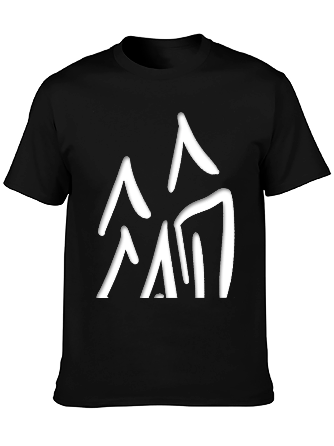 Abstract Mountain Graphic Tee